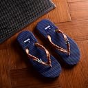 SOFTURA Women Hawai Slippers for Daily Use | Soft Cushioned Ladies Chappal | Lightweight Anti-Slip Comfortable House & Outdoor Footwear gallery image
