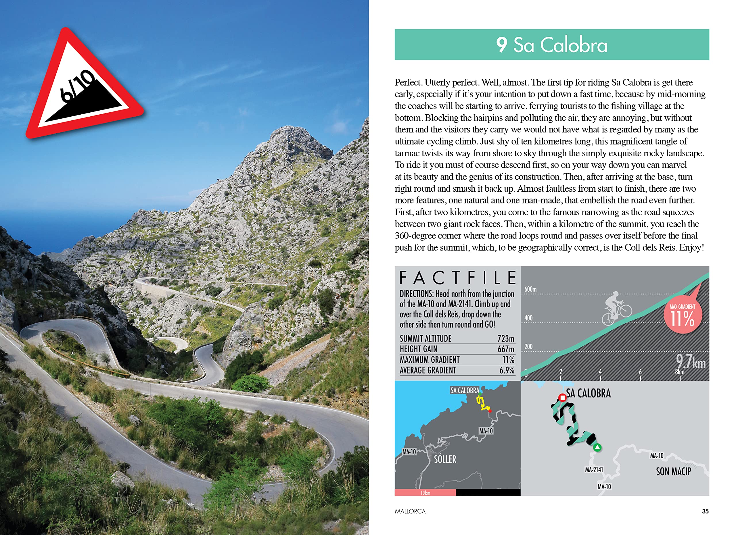 100 Greatest Cycling Climbs of Spain: A guide to the famous cycling mountains of mainland Spain plus Mallorca and the Canary Islands