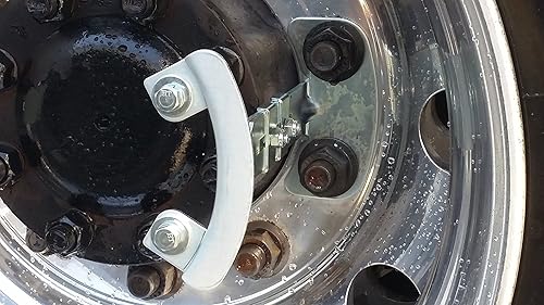 Miniatura 5 de Simulador de rueda trasera cromada ABS de 22.5"  Juego de 2