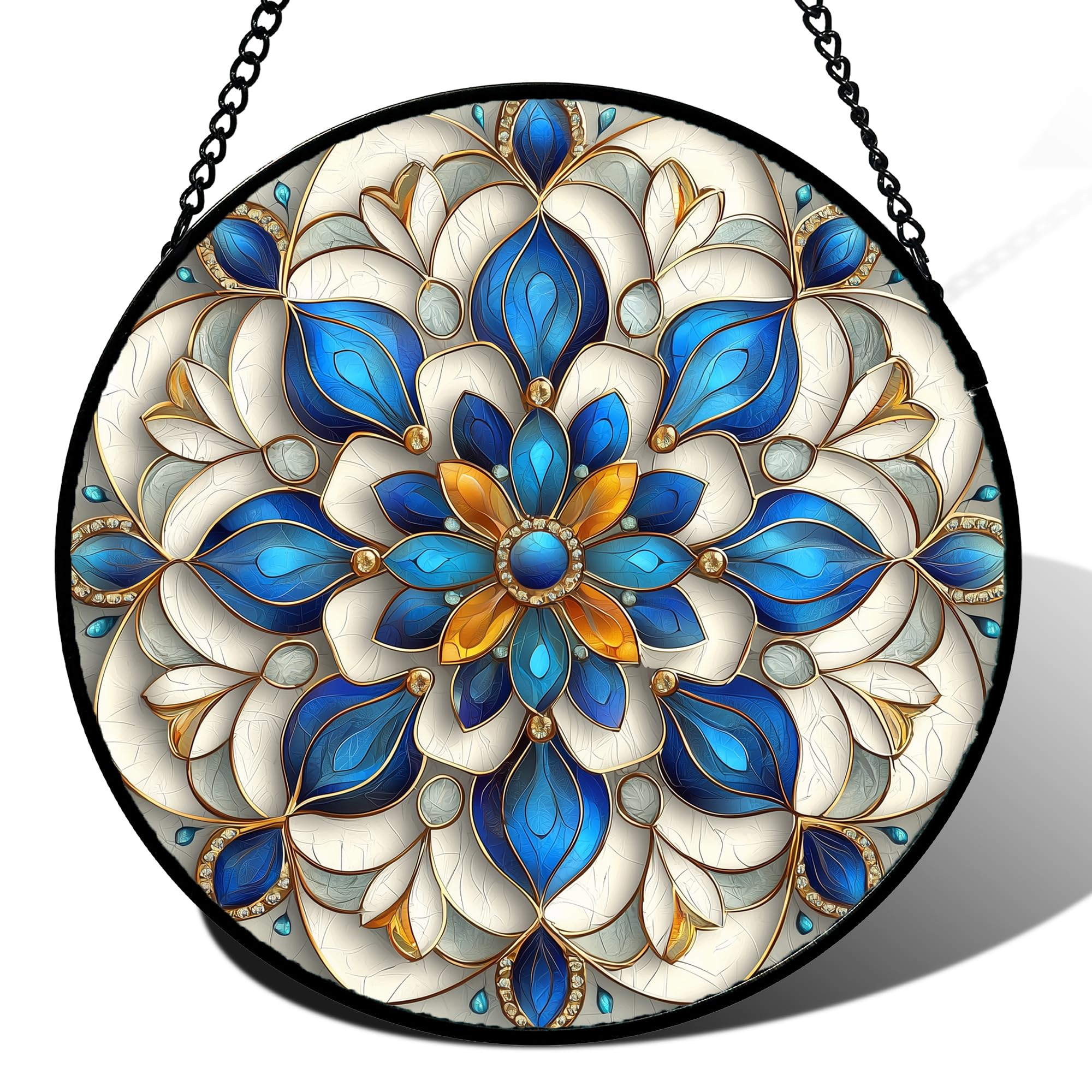 Attrape-soleil suspendre motif fleurs pour décoration jardin terrasse et intérieur