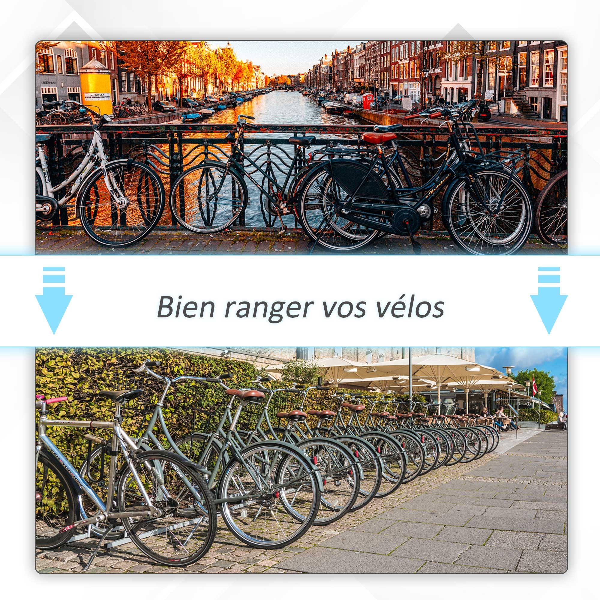 HOMCOM Râtelier 5 vélos range-vélos support de rangement pneu 65 mm sol ou mural pour VTT enfants BMX 145 x 33 x 27 cm acier noir