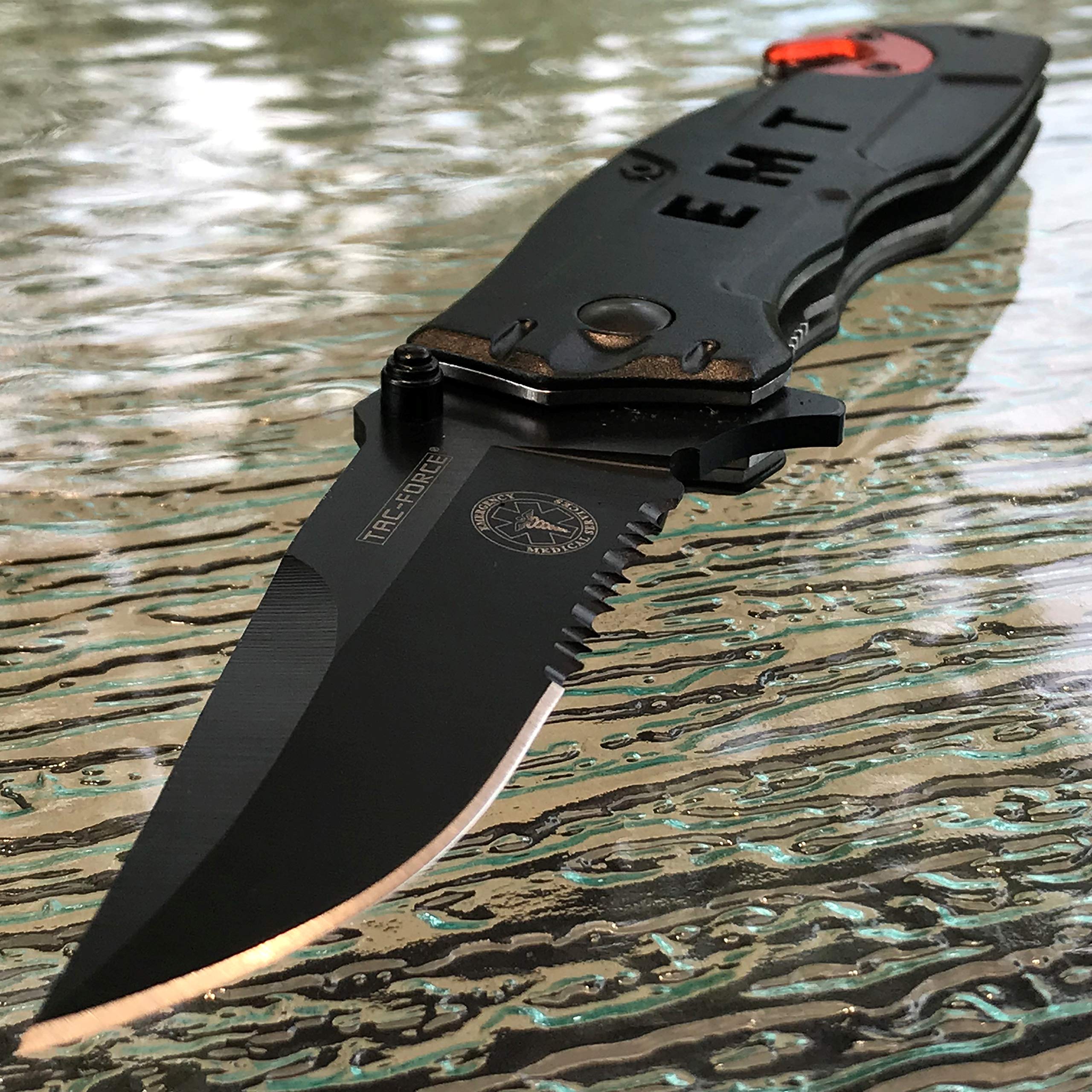 Amazon.com : Tac Force Assisted Opening Rescue EMS EMT Tactical