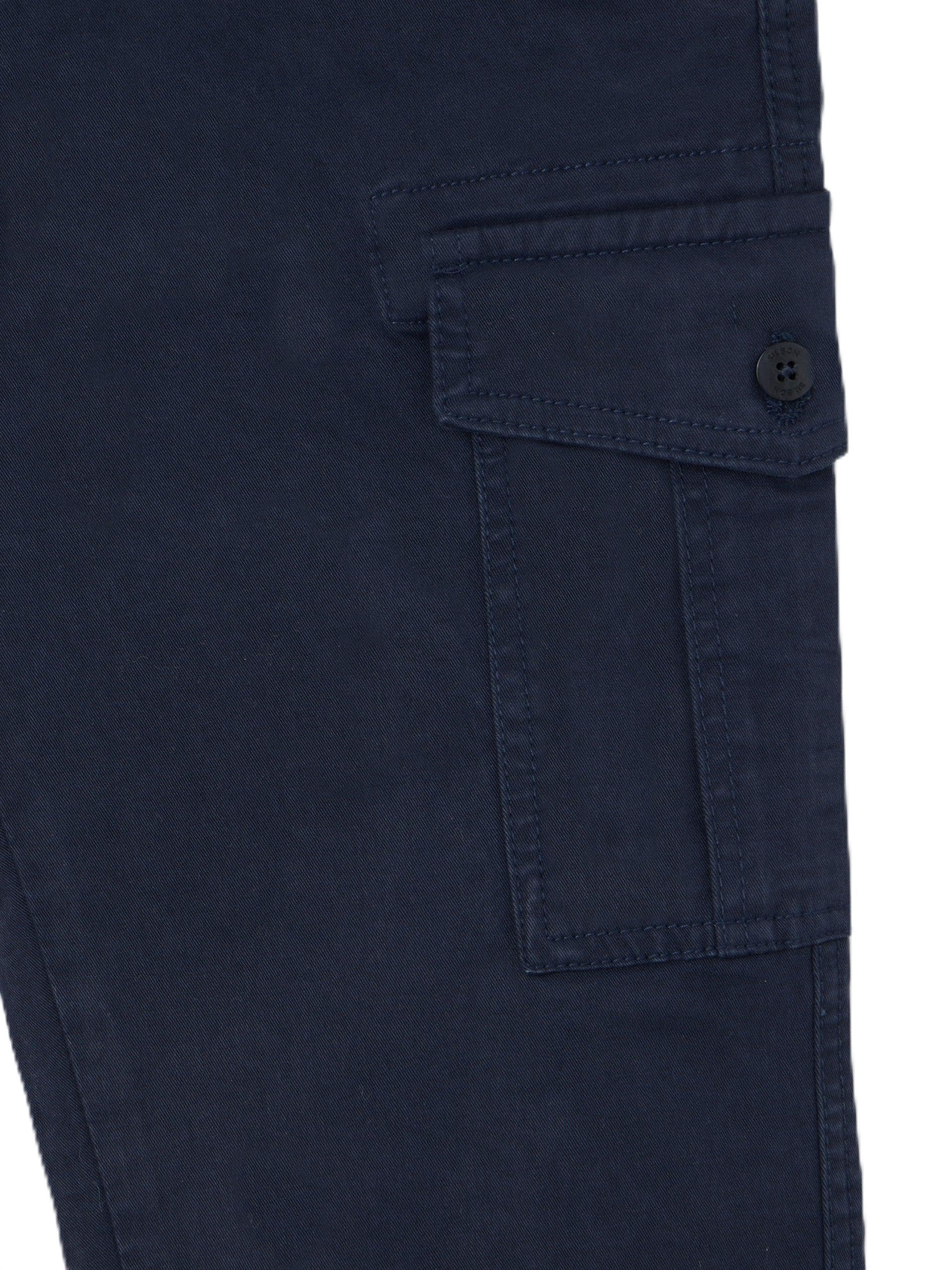 SILBON Sport Cargo Pants, Navy, 34/40