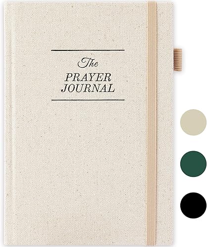 JUBTIC Diario de oración para mujer, diario bíblico con versículo, escritura de 60 semanas, diario de fe y devocional, planificador cristiano,