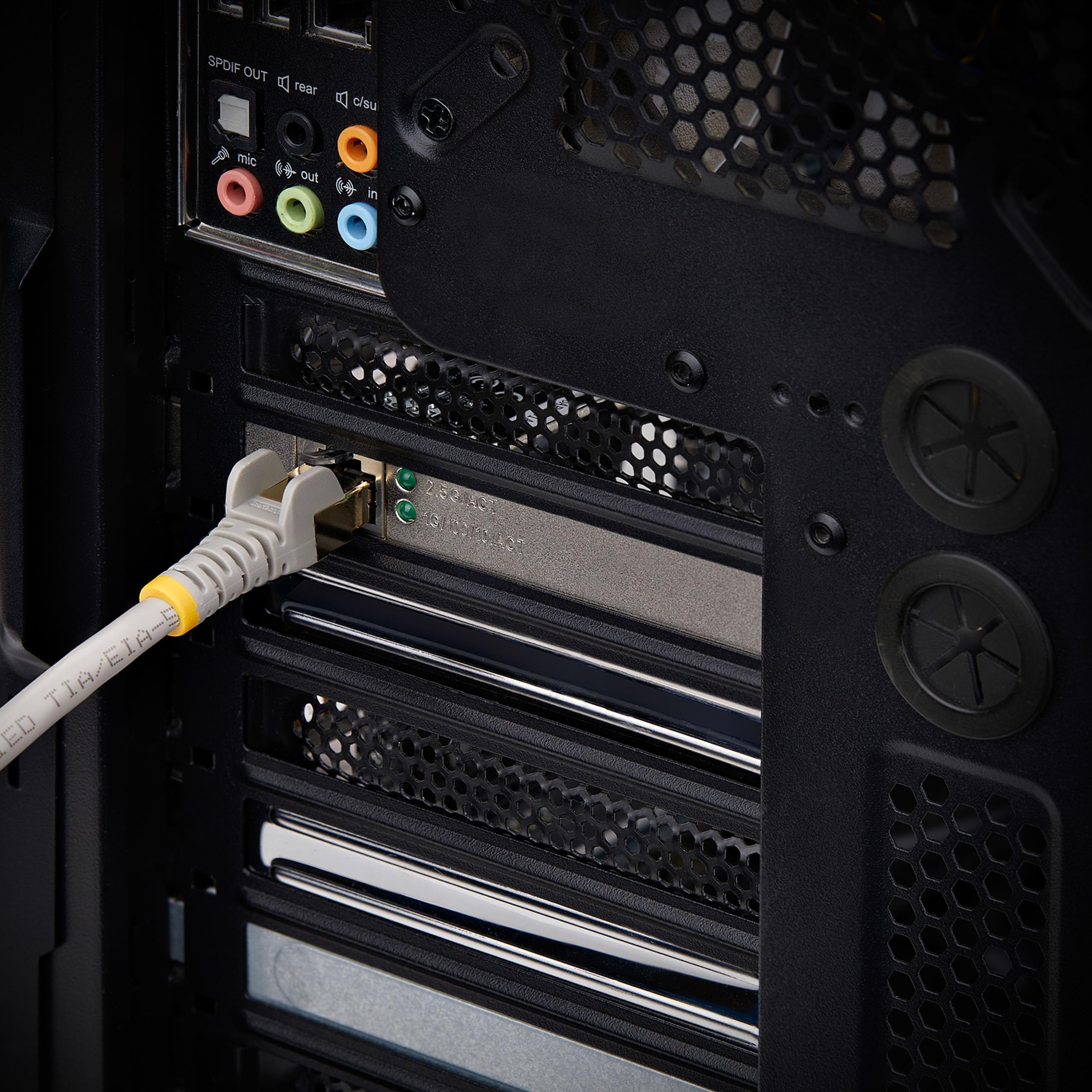 StarTech Scheda di Rete PCIe 1 Porta 2,5Gbps NIC (PR12GI-NETWORK-CARD) | Scheda di Interfaccia Ethernet Multi-Gigabit, Compatibile con Windows e Linux