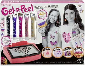 Gel-A-Peel Fashion Maker Girl Toy