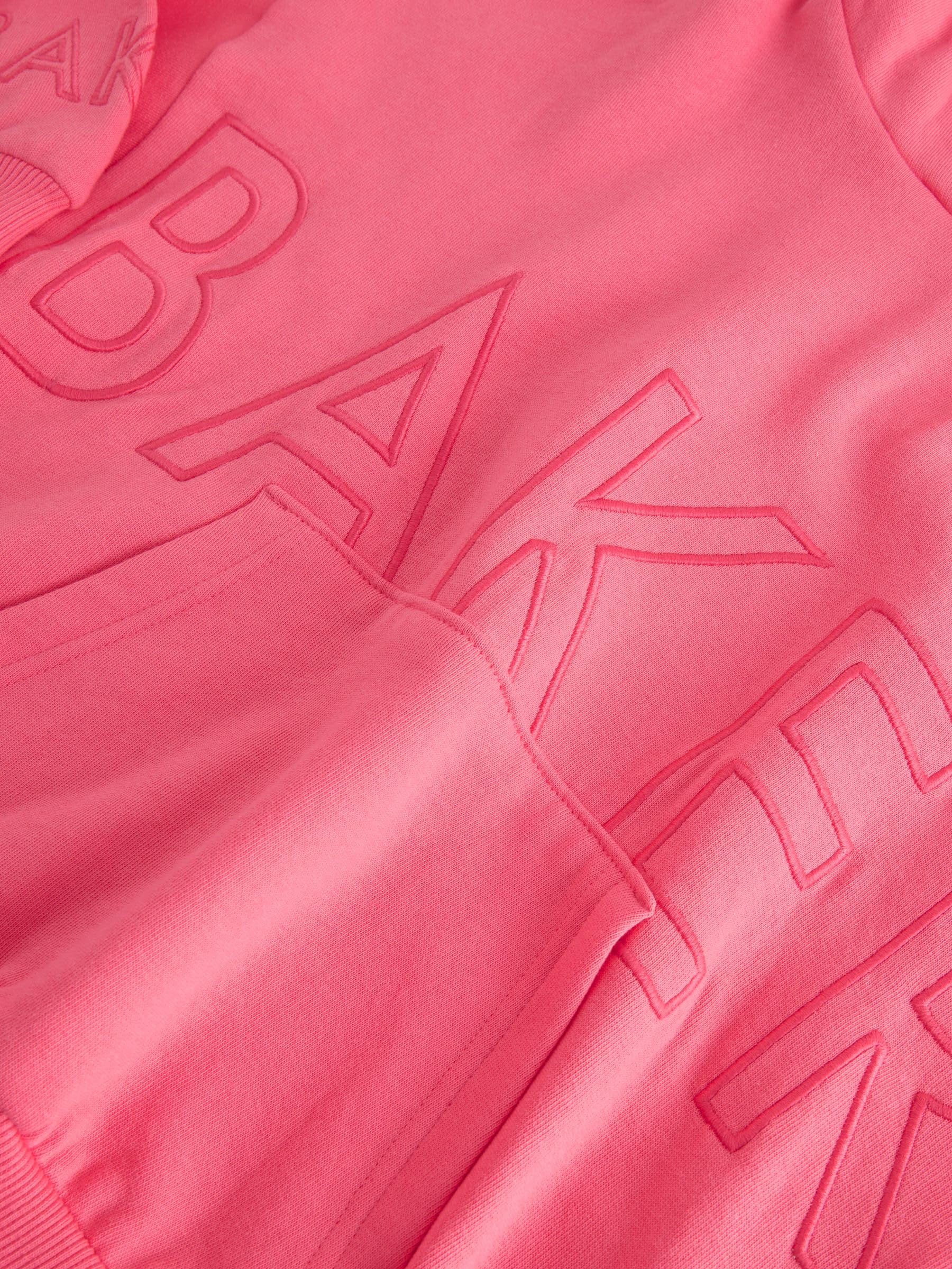 Niñas Sudadera con Capucha, Bordado y Estampado gráfico Extragrande