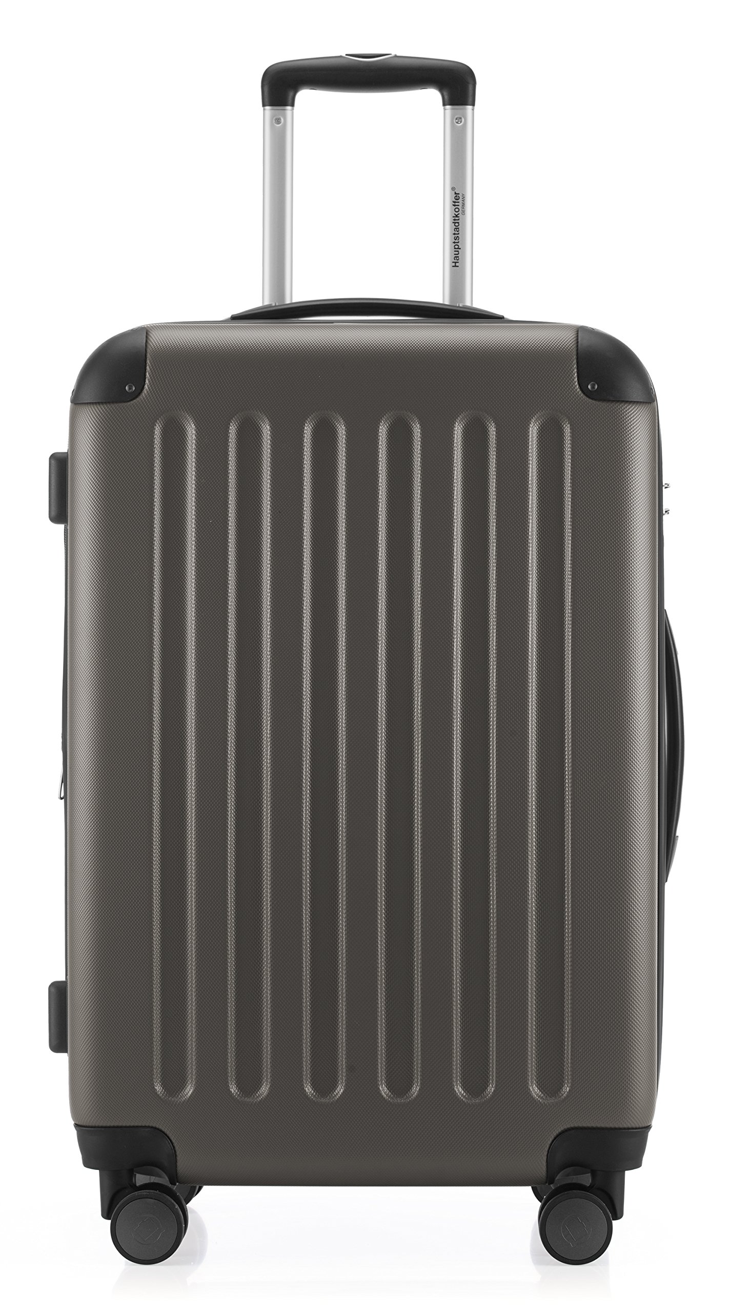 HAUPTSTADTKOFFER - Spree - Maleta rígida, Trolley expandible, Equipaje de Viaje, 4 Ruedas Dobles, TSA, 65 cm, 74 litros, Champán — view 320