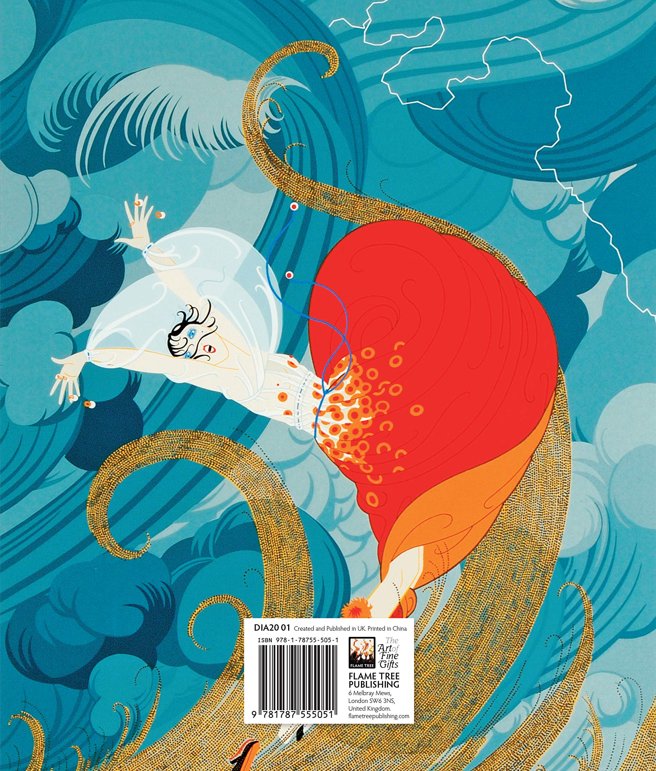 Erté Desk Diary 2020: Original Flame Tree Publishing-Desk Diary [Wochenkalender]