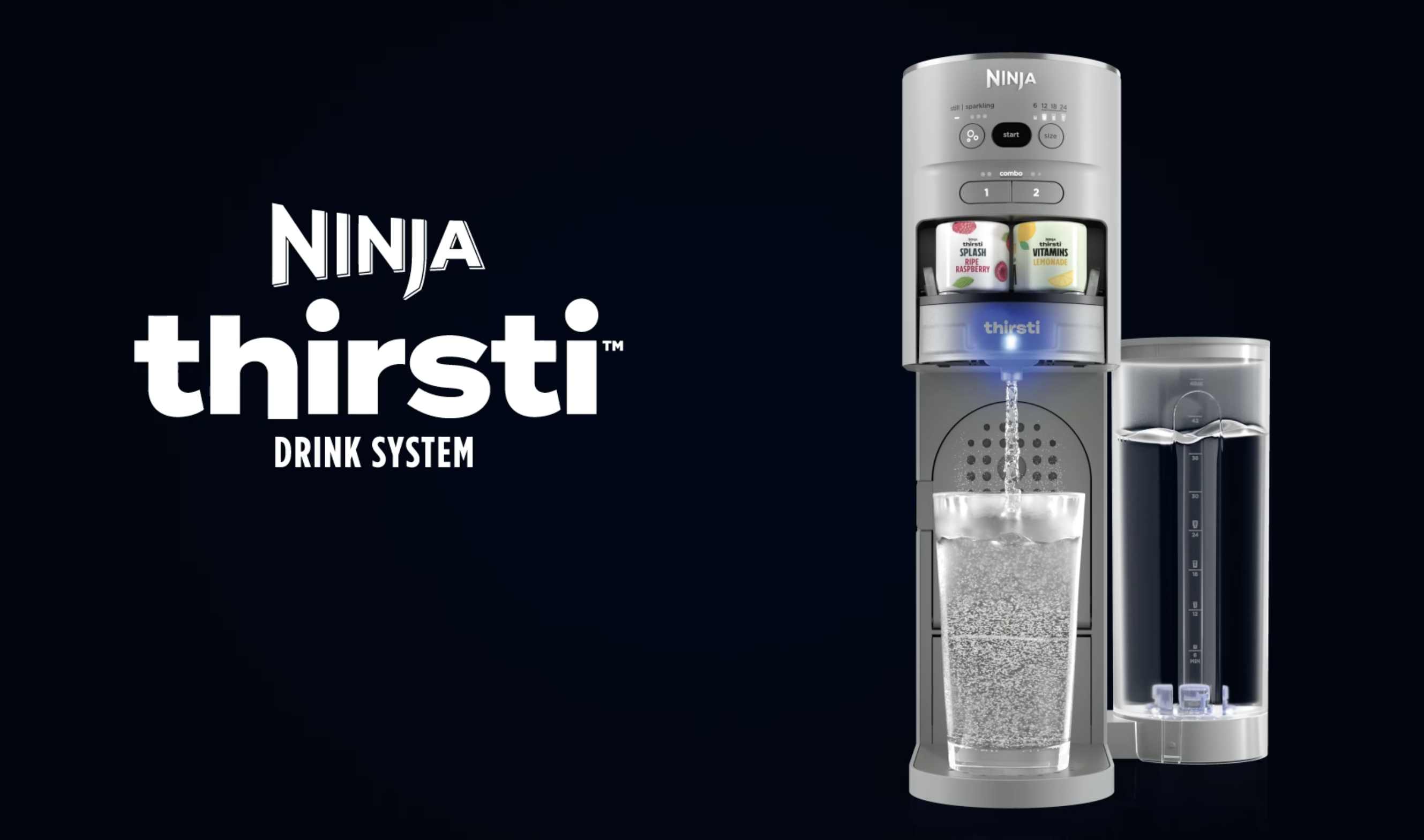 Amazon.com: Ninja Thirsti Drink System, Soda Maker, Create