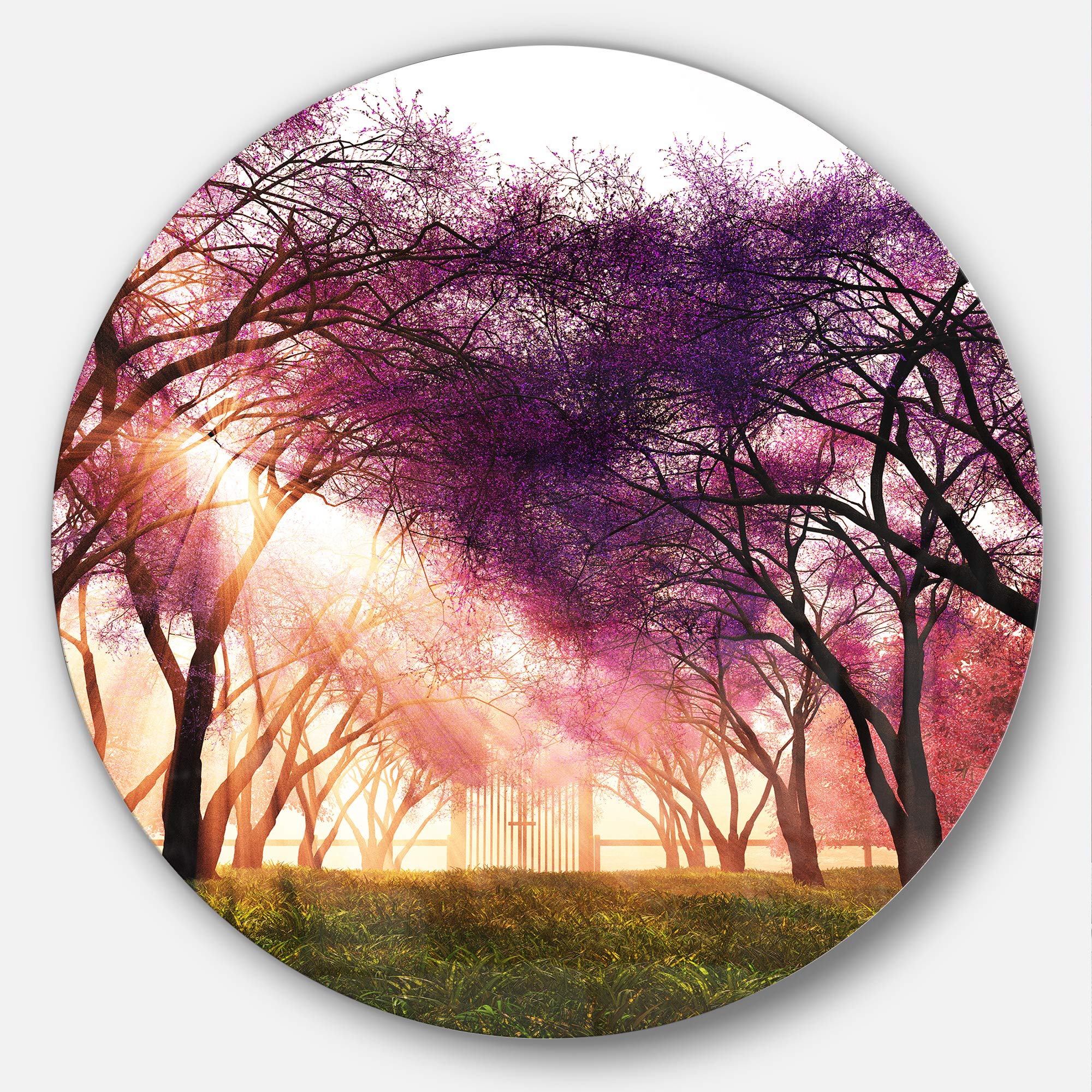 Amazon.com: Designart MT14294-C11 Cherry Blossoms Japan Garden