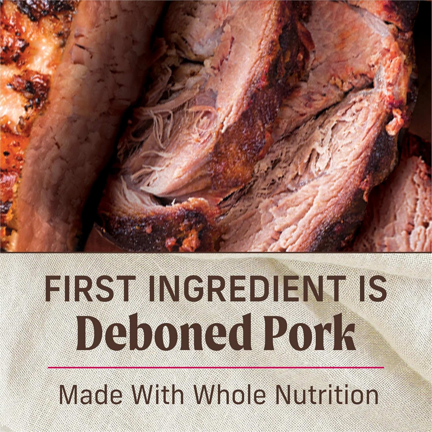 Merrick Slow-Cooked BBQ Premium And Healthy Real Meat Grain Free Canned Dog Food, Kansas City Style With Pork - (Pack of 12) 12.7 oz. Cans