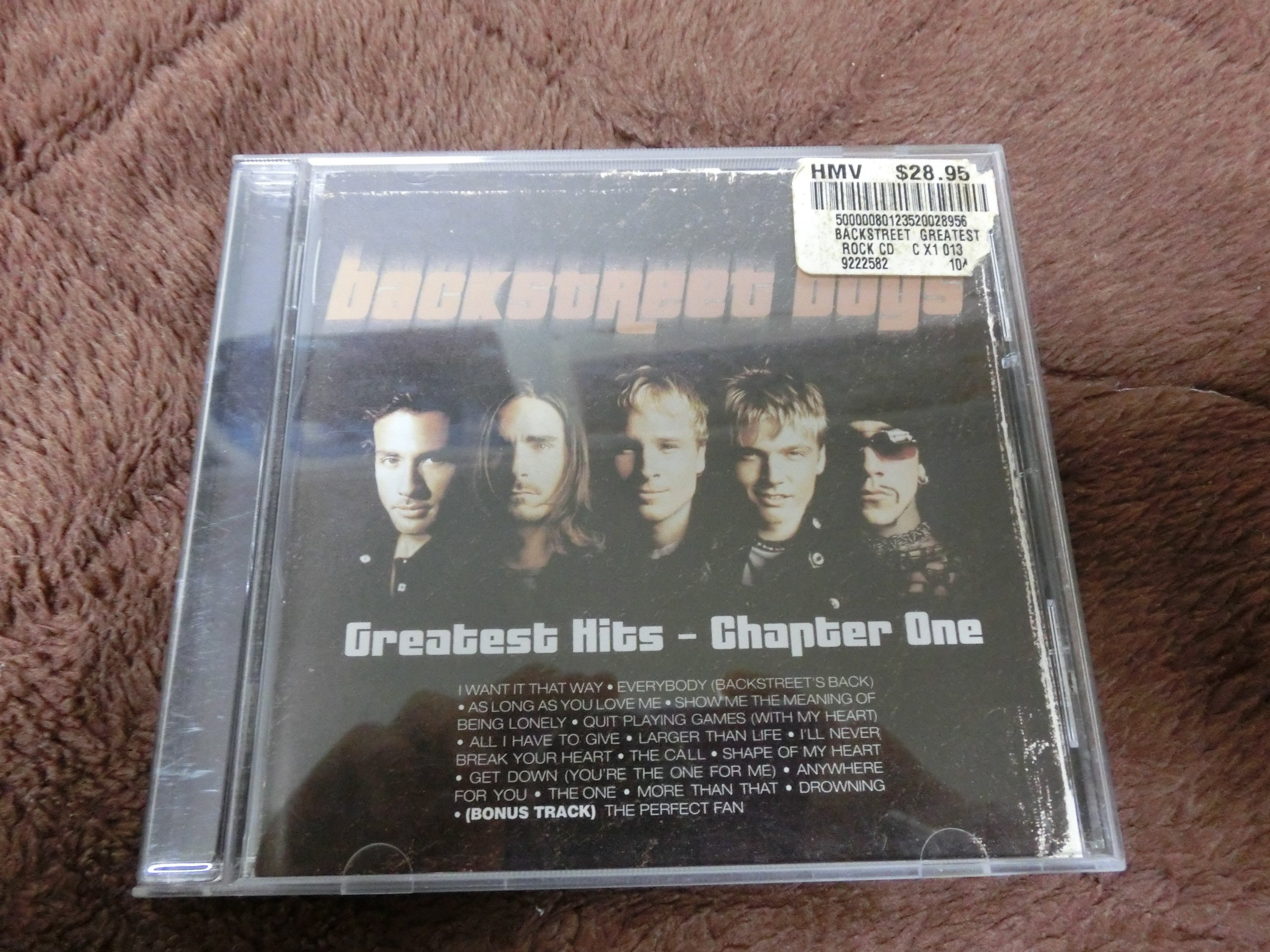 Greatest Hits: Chapter 1 [Audio CD] Backstreet Boys