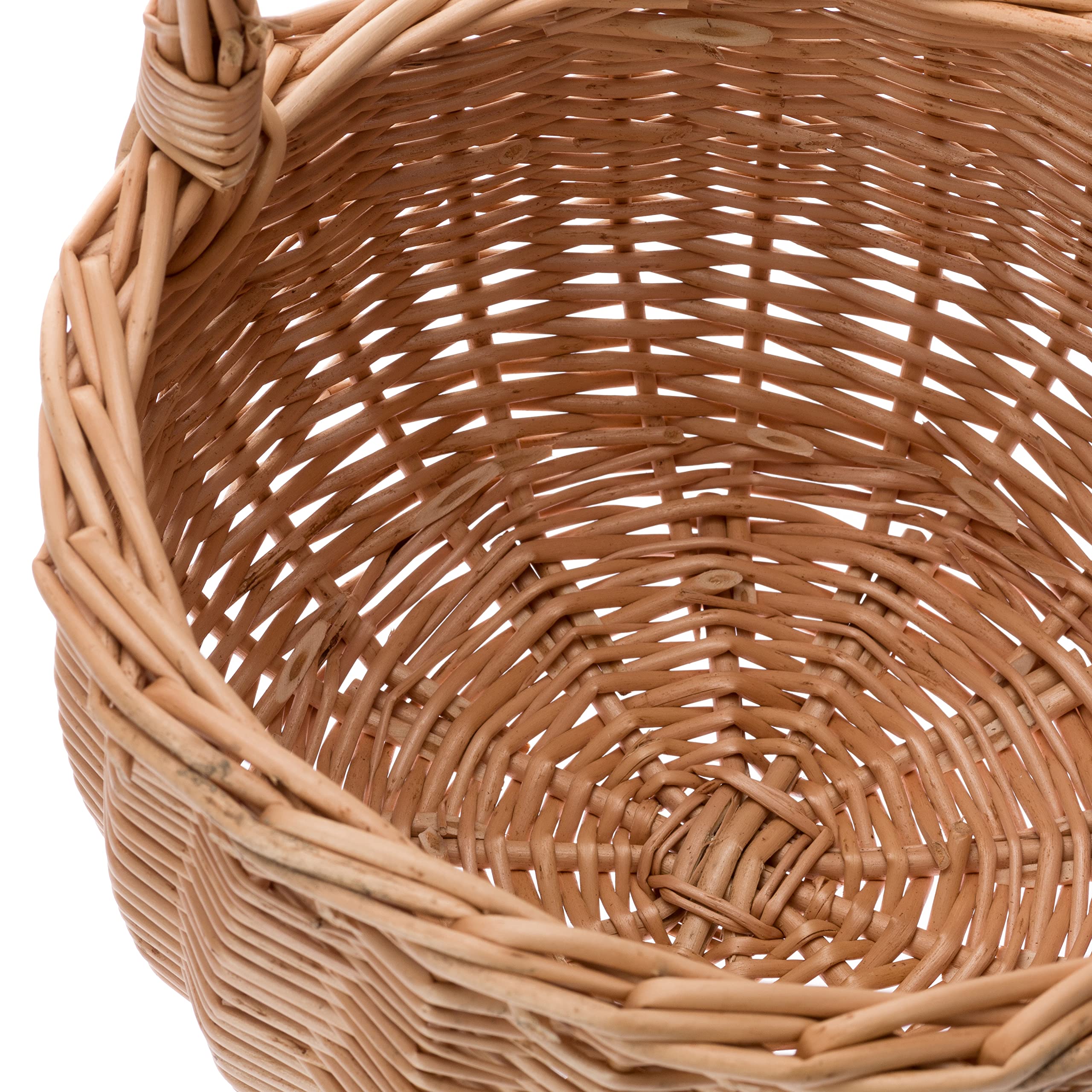 Cesto Regalo Intrecciato - 20x30cm, Perfetto Per Giocattoli, Caminetto, Decorazione Casa O Mercatini - Foto 10