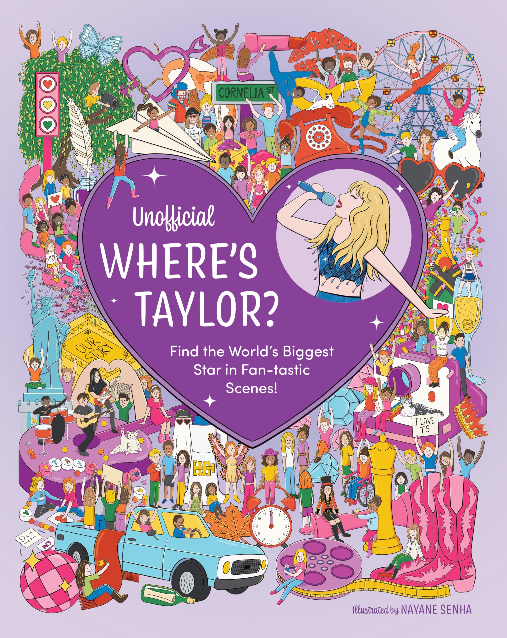 Unofficial Wheres Taylor? Find the Worlds Biggest Star in Fan-tastic Scenes