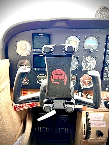 FlightPro ProAviator - Soporte de yugo para iPad Pro 12.9", iPad mini y teléfonos, para pilotos
