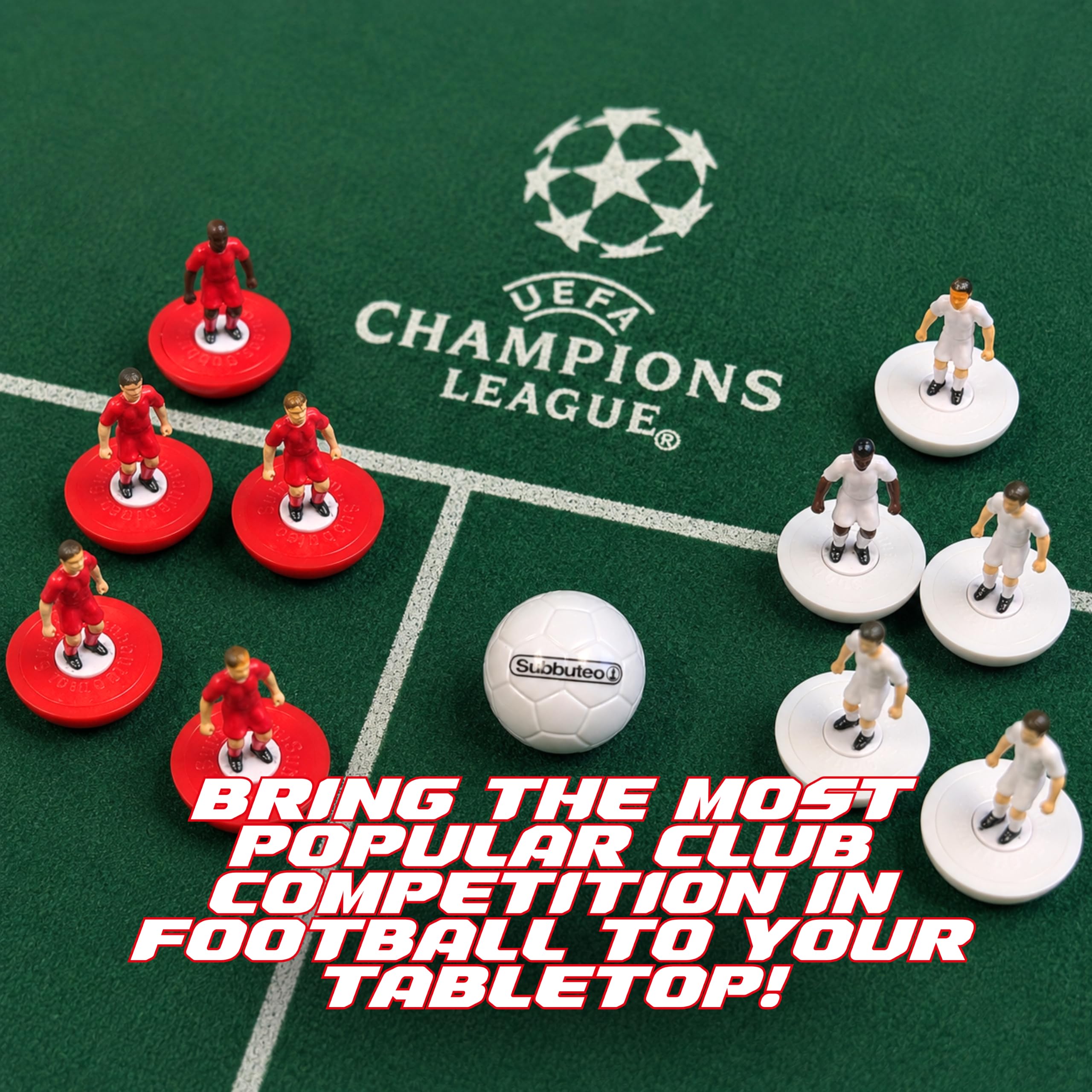 Paul Lamond Subbuteo 3365 UEFA Champions League Game, Red,white
