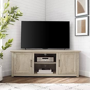 Amazon.com: Crosley Furniture Camden Corner TV Stand for 65+ inch