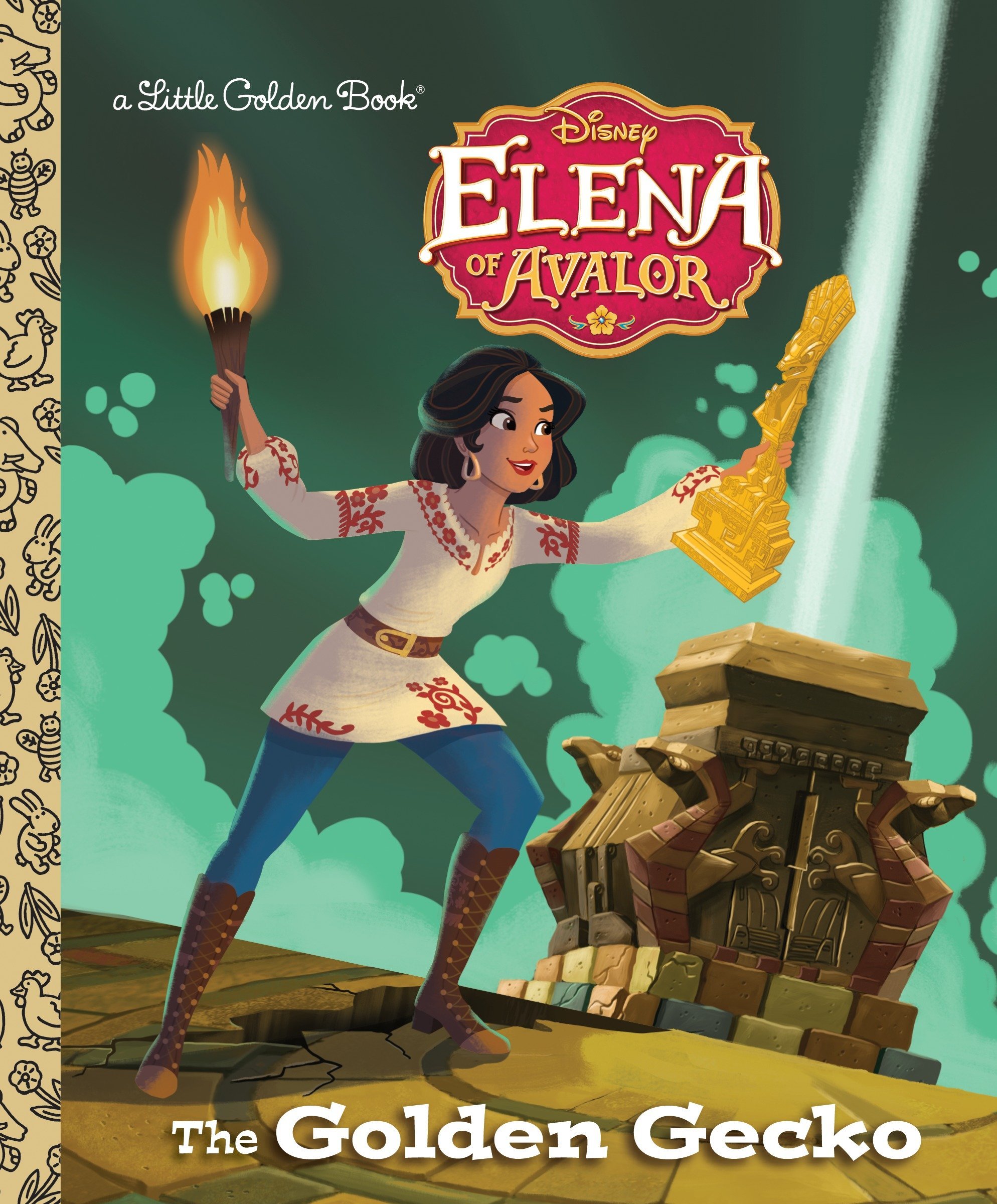 The Golden Gecko (Disney Elena of Avalor: Little Golden Books)