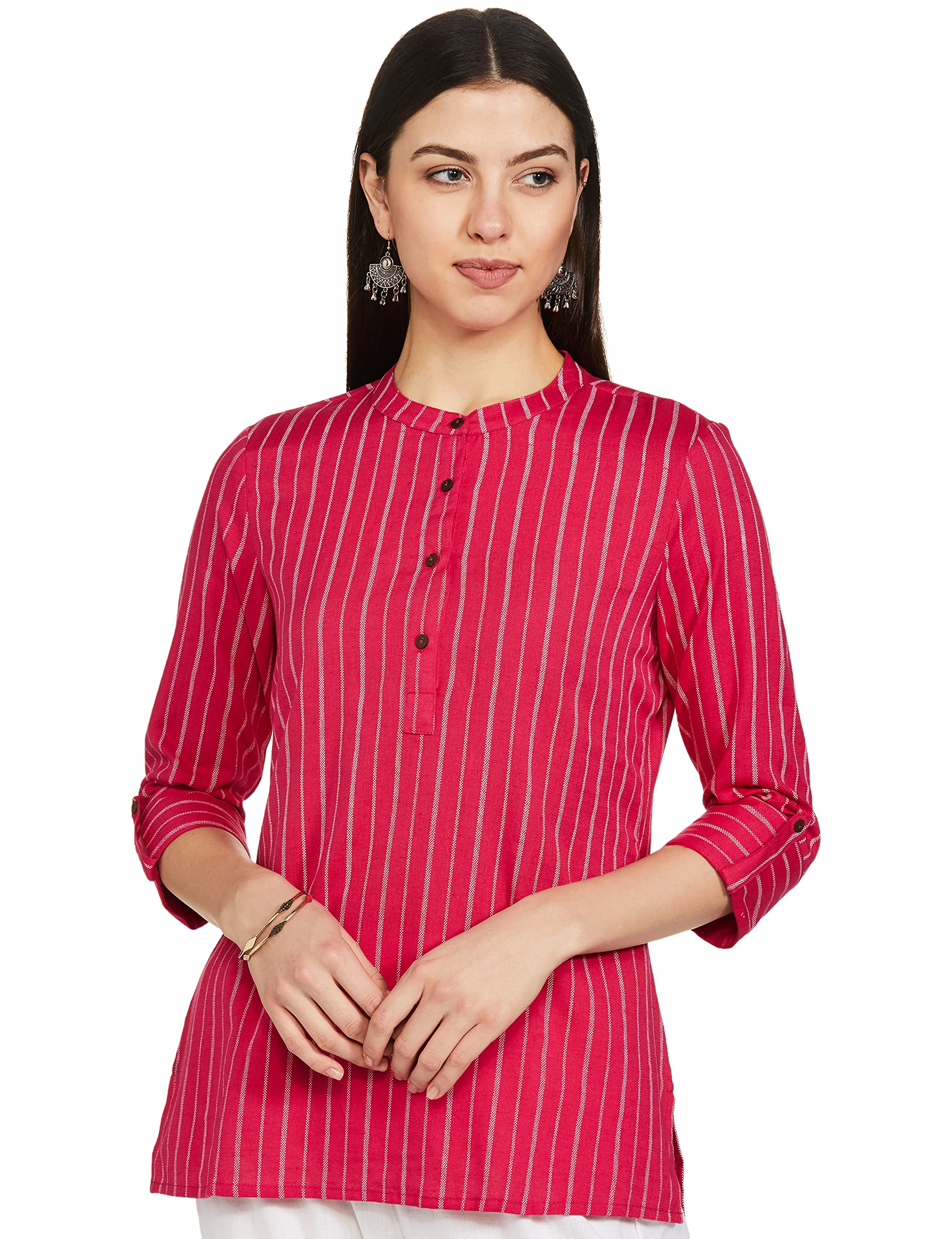 Amazon Brand - MyxWomen's Cotton Kurti