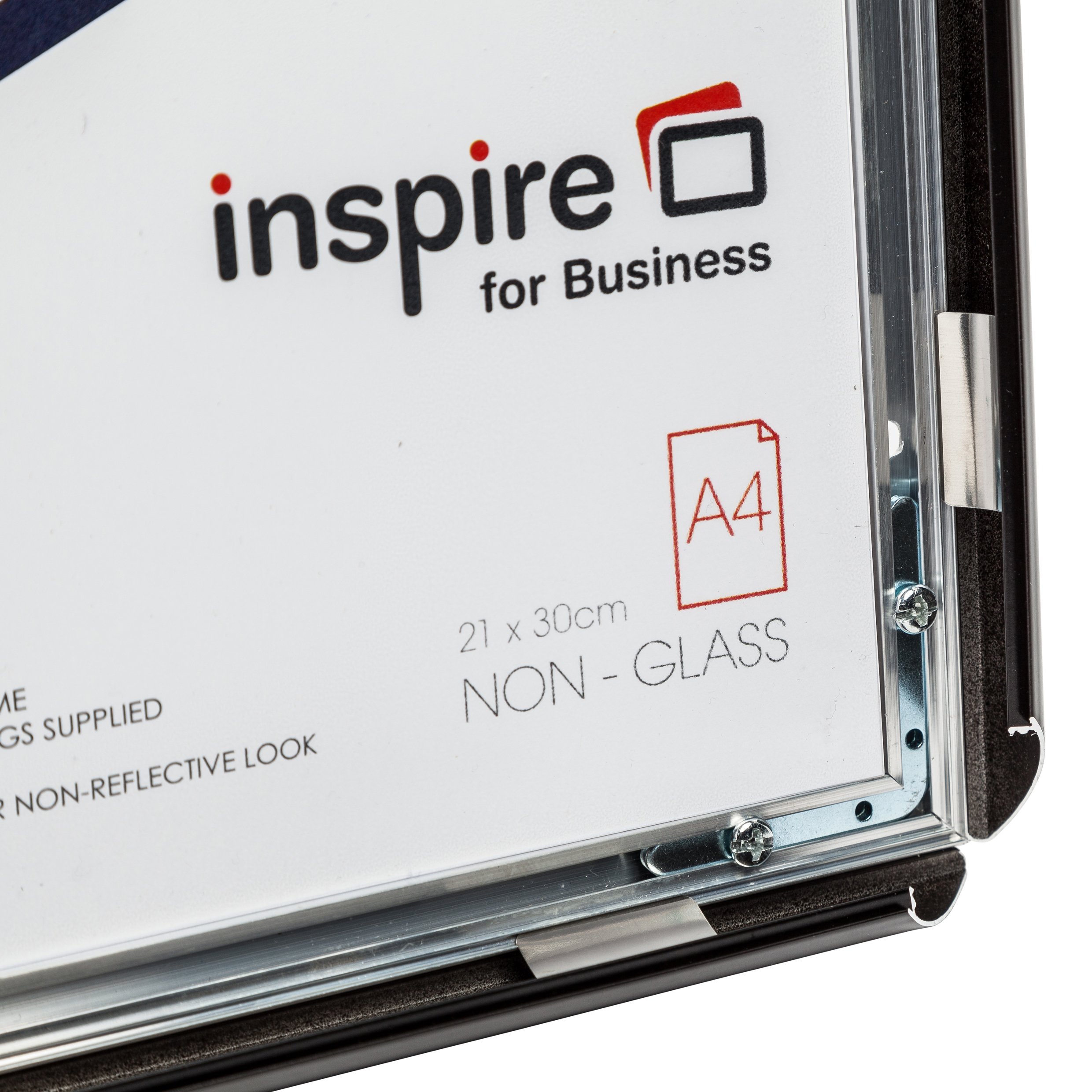 Aluminium ledstrip profiel zwart inbouw 2M - breed en laag - compleet