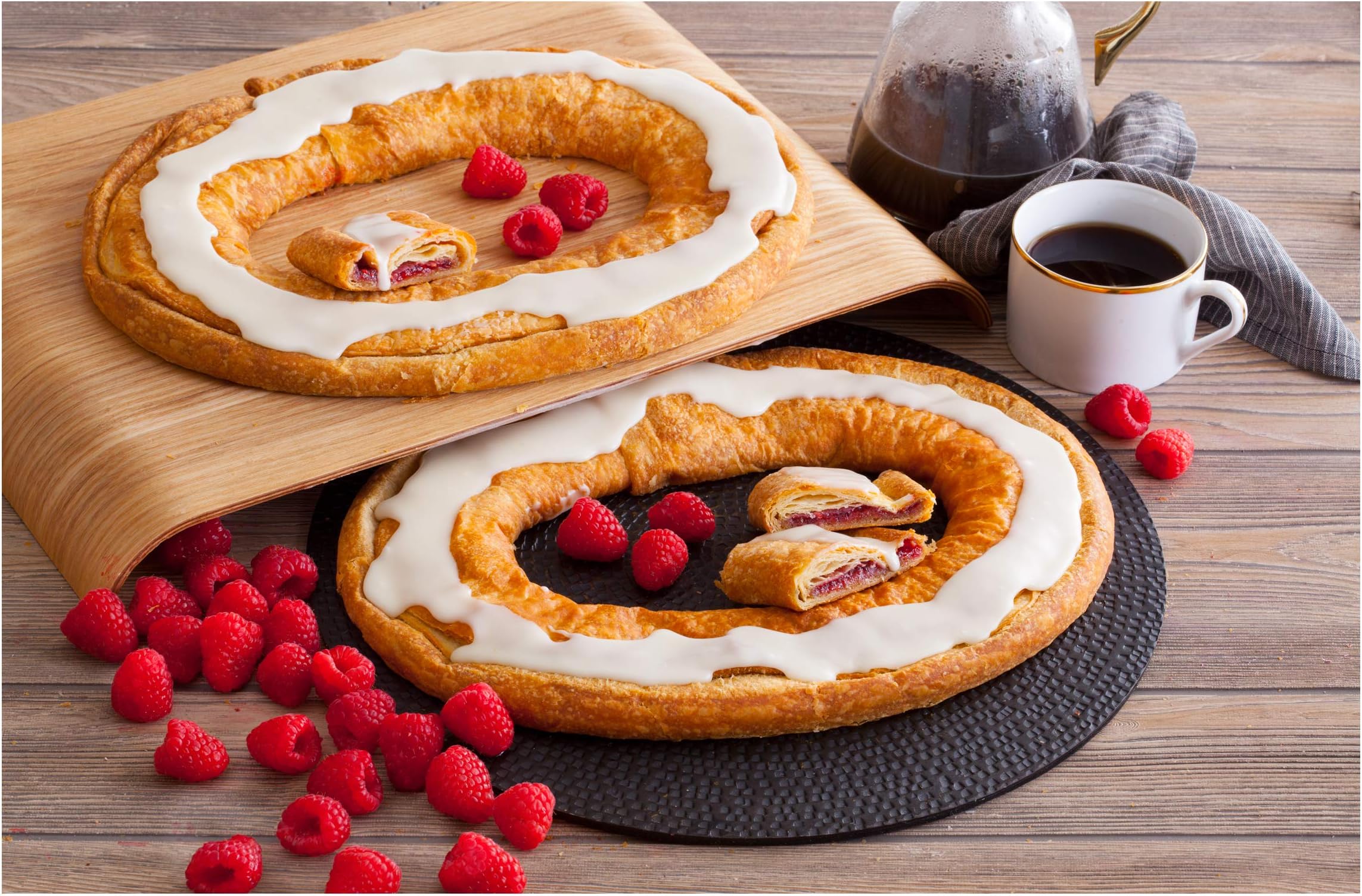 Amazon.com : Entenmann's Danish Raspberry Twist 15-oz : Grocery ...