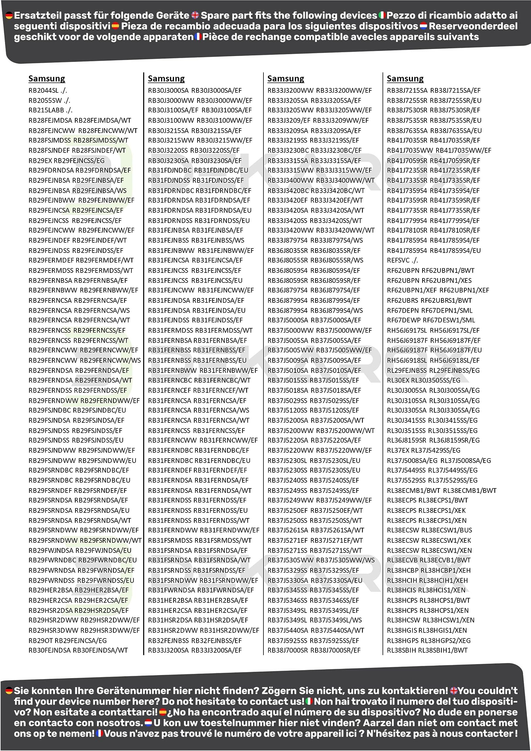 Czujnik temperatury pasujący do Samsung DA32-00006W DA32-10105R do komory chłodniczej, zamrażarki w lodówce