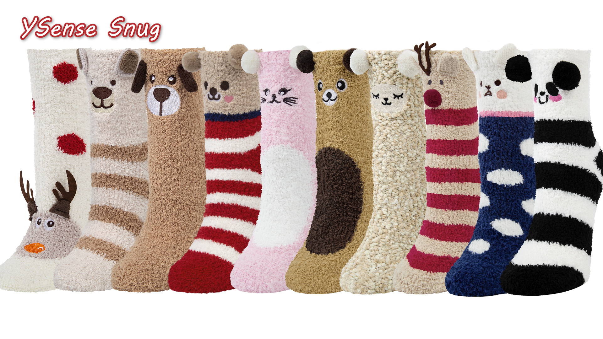 Calze Termiche YSense Cupcake - Invernali, Natalizie, Taglia Unica, Divertenti - Foto 4