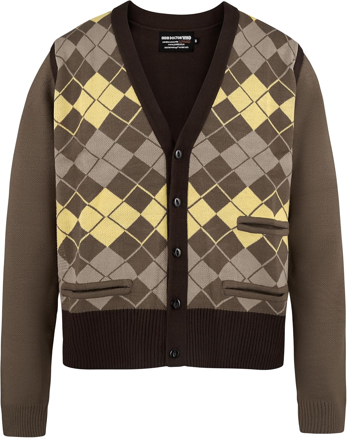 Fourth Doctor Cardigan - Tom Baker Dr Who Sweater