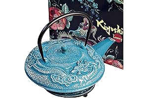 Dragon Teapot: Cast Iron Tea Kettle Set for Tea Lovers