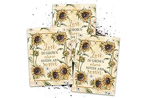 Sunflower Seed Packet Wedding Favors