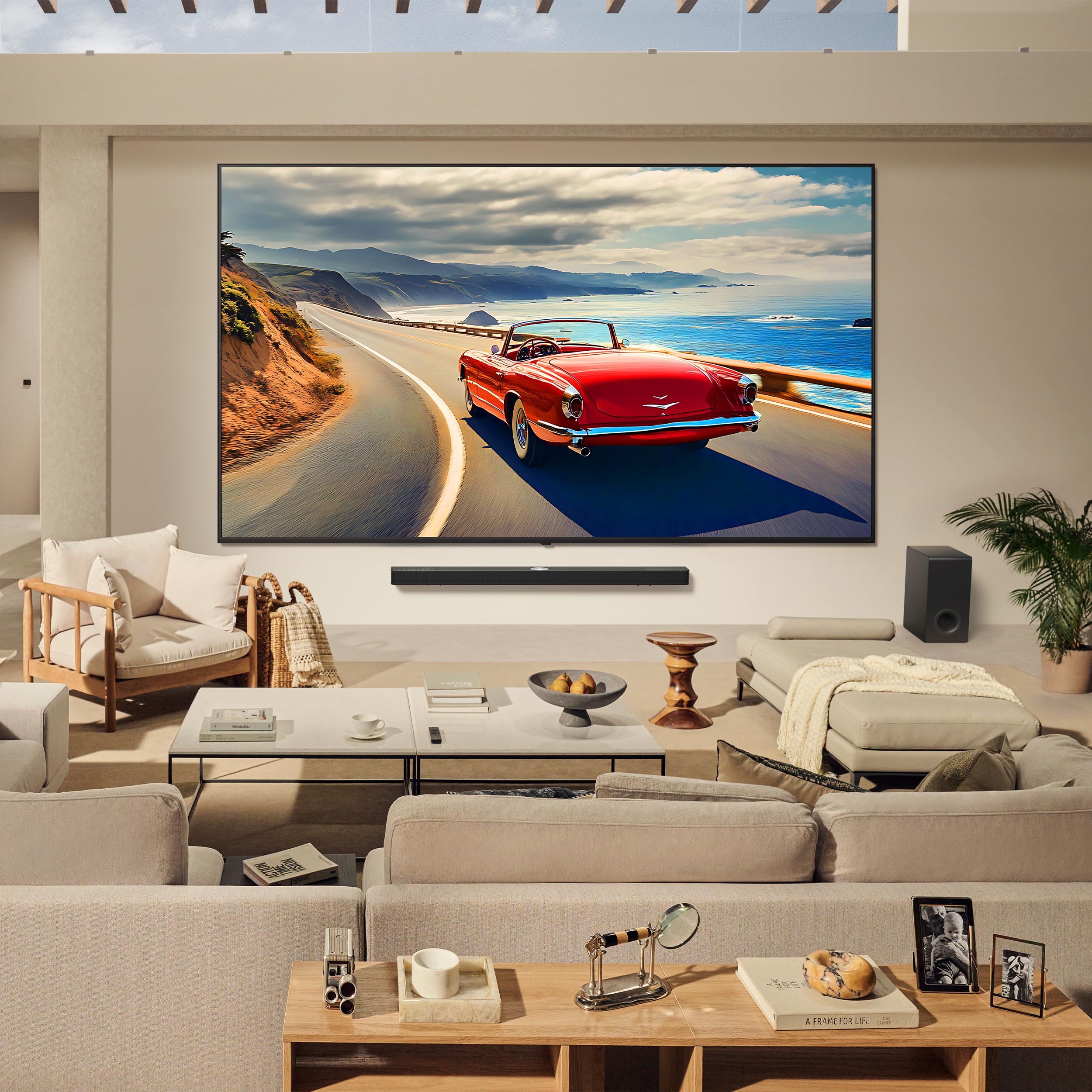LG QNED AI QNED70 Smart TV 55 pollici 4K, Processore α7 Gen8, Dynamic QNED Color, webOS con AI e telecomando puntatore AI, Gaming con VRR 4K@60Hz, 55QNED70A6A 2025
