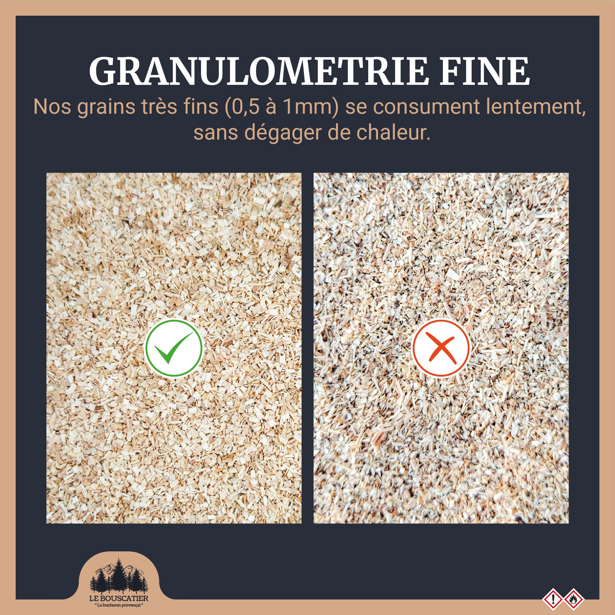 Sachet de Sciure 100% Hêtre pour Fumage à Froid – Qualité Premium – 10 L – Saveur Intense et Authentique
