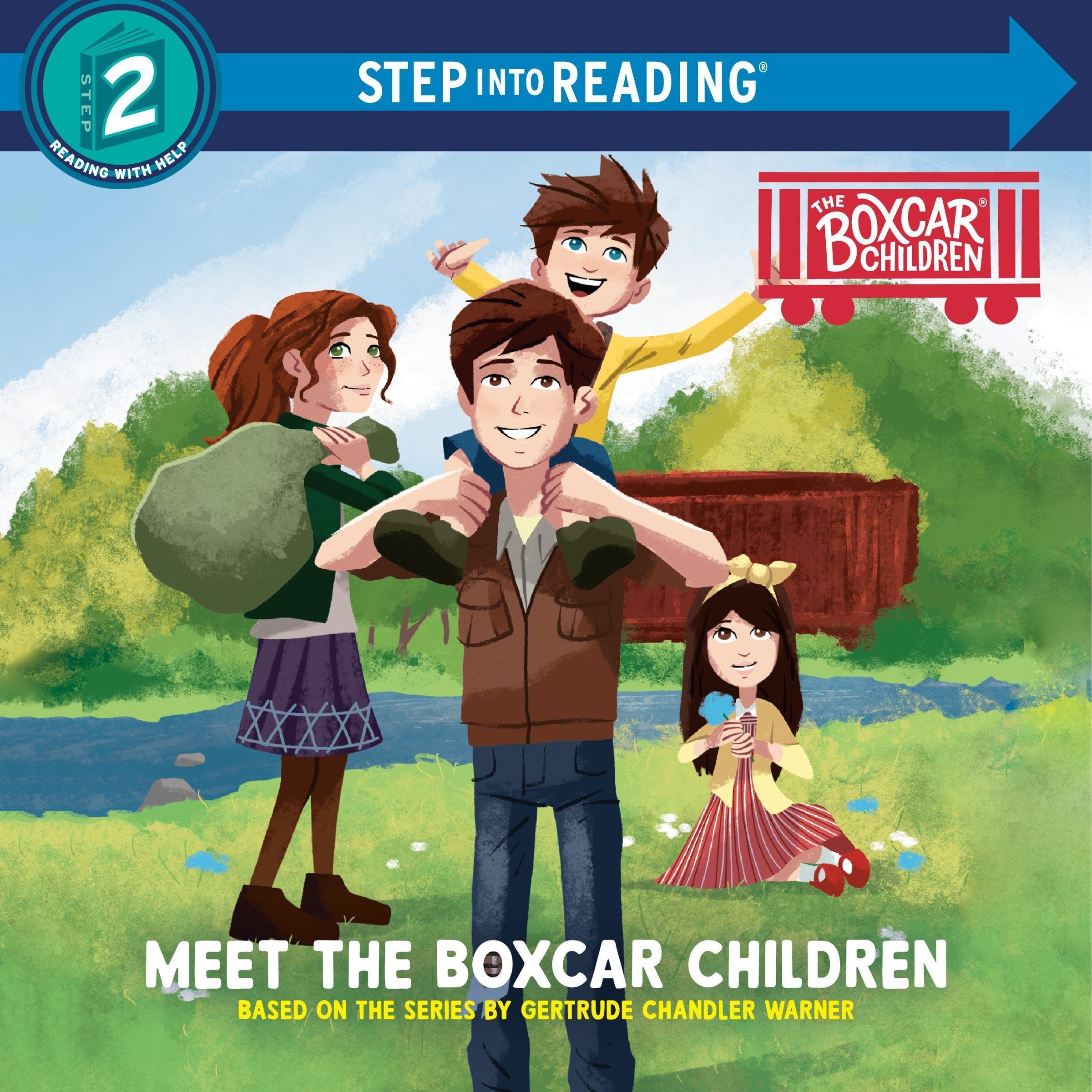 Cover art for Meet the Boxcar Children