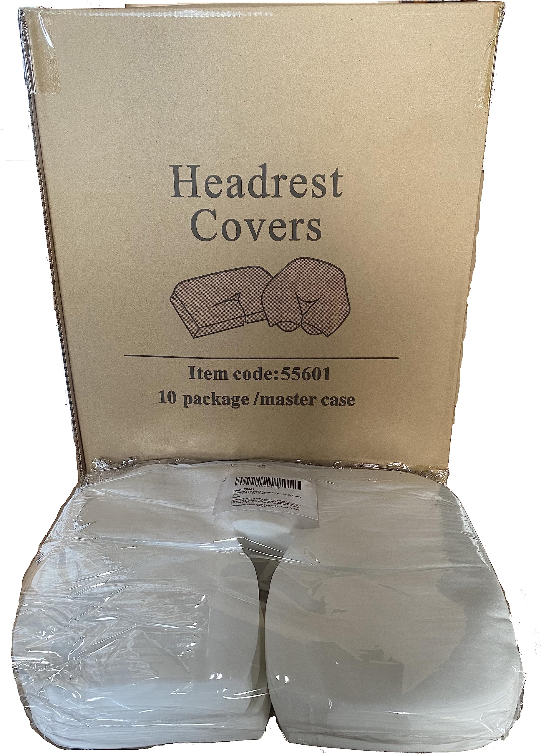 Therapist’s Choice® Case of 1000 pcs Super Soft Disposable Headrest Covers for Massage Tables: Size 11