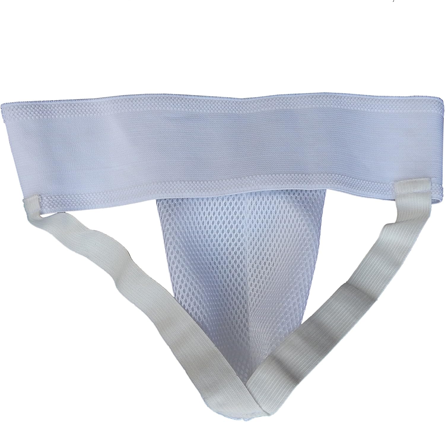 4Fit Male Groin Protector Inside Groin Guard Cup for Kick Boxing, Karate White (XL) : Sports & Outdoors