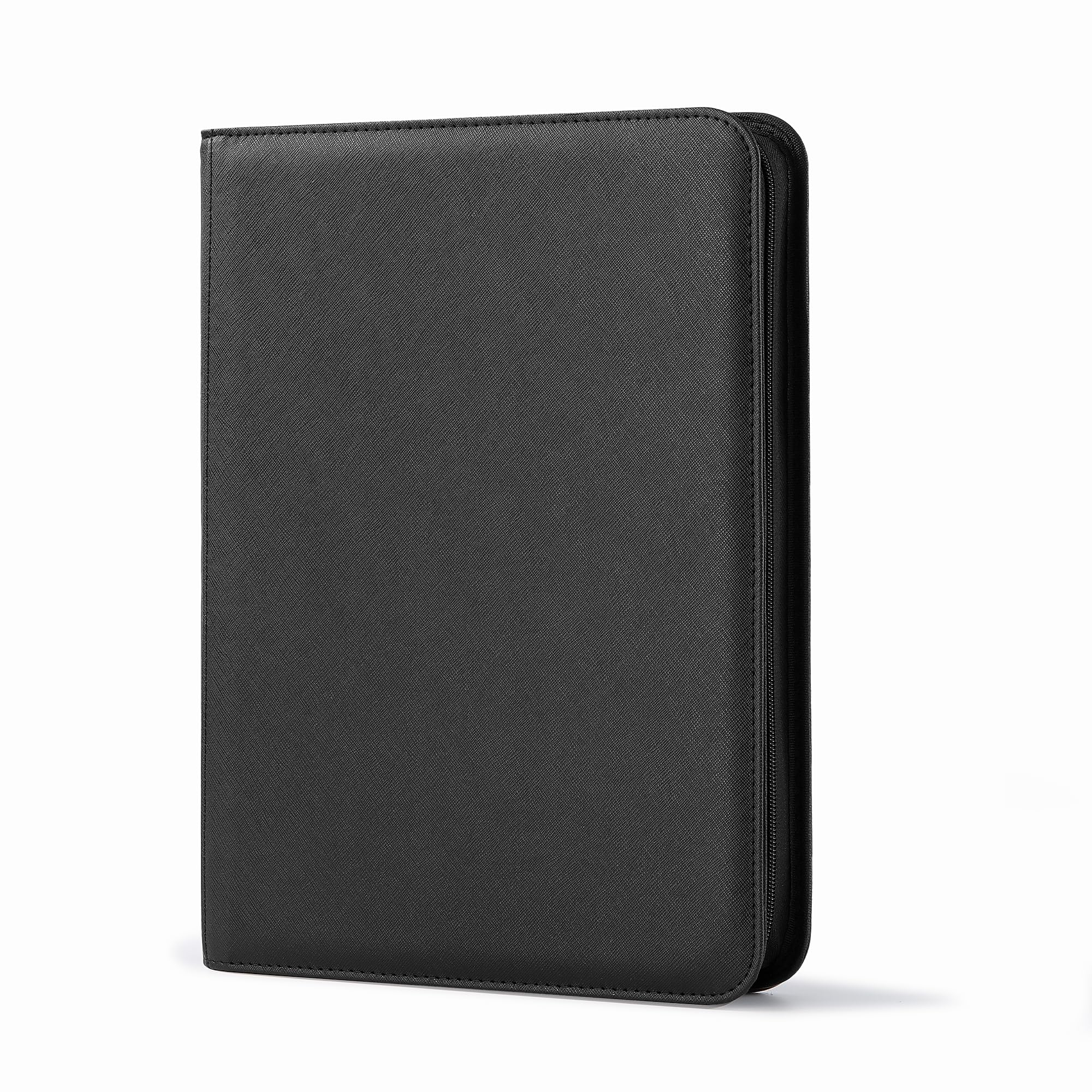 Zettokete Trading Card Binder 9 Pocket,Card Collection Binder with 360 Side Loading Pockets,TCG Card Album Folder Fit for PTCG,MTG,Yugioh & Baseball Football Sports Cards,Black — image 1