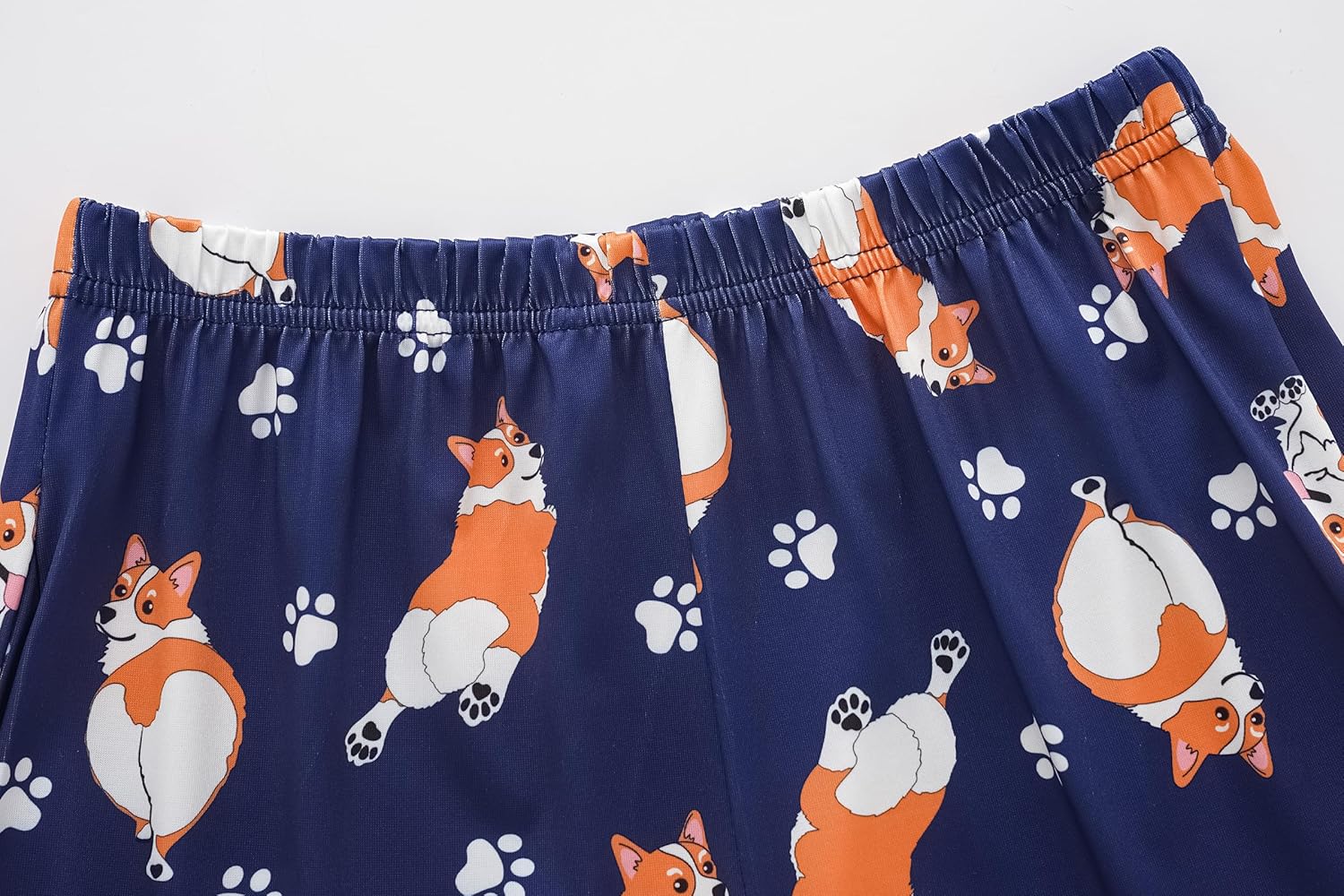 Girls Sleeveless Pajamas Vest Tank Top and Ruffle Shorts Sleepwear Outfits 2pcs Cute Printed Soft Sleepwear - Image 3