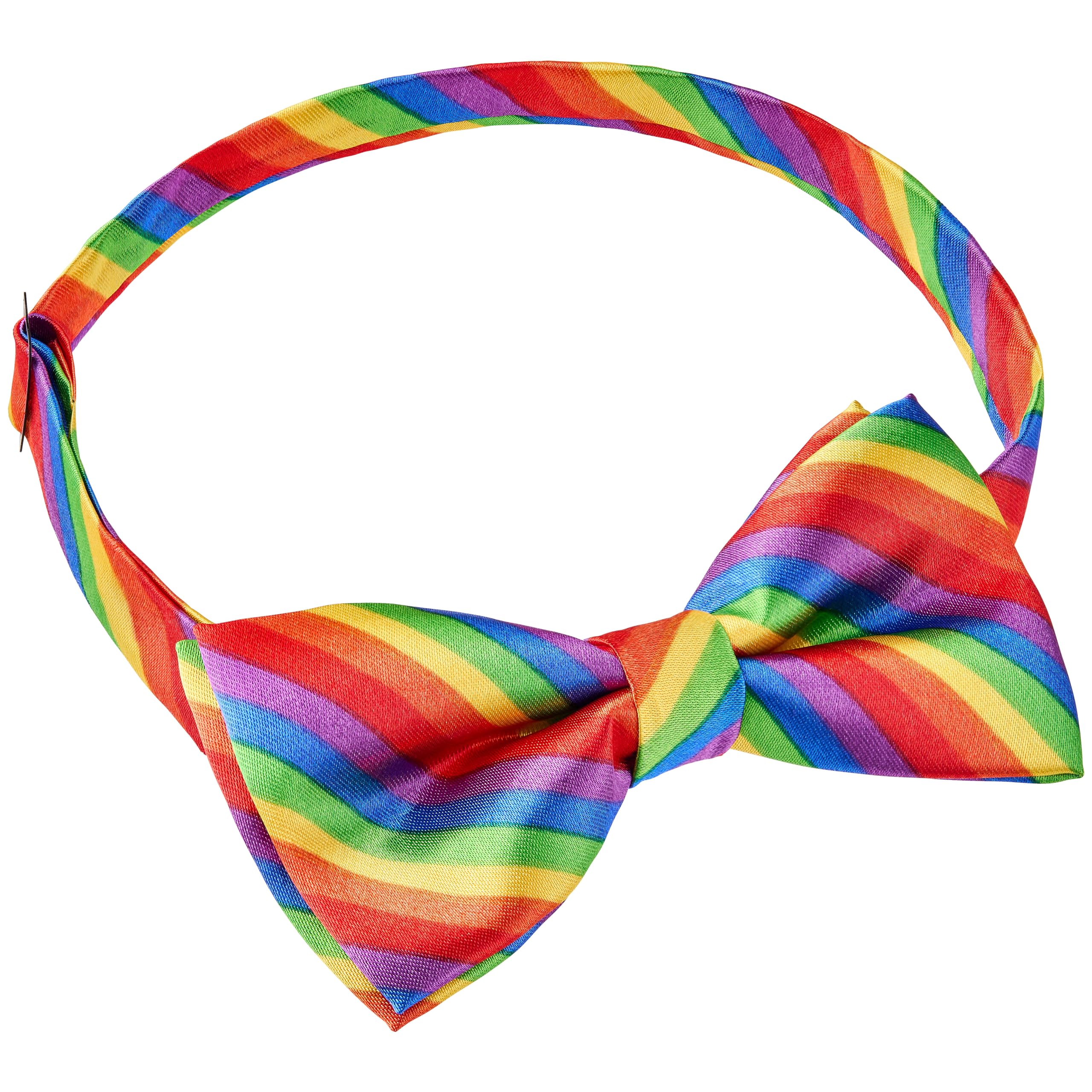 Balinco Rainbow Bow Tie, Clown Costume Accessories, LGBTQ Accessories, CSD, Gay Pride Theme Party, Kasper Carnival, Halloween - Image 2