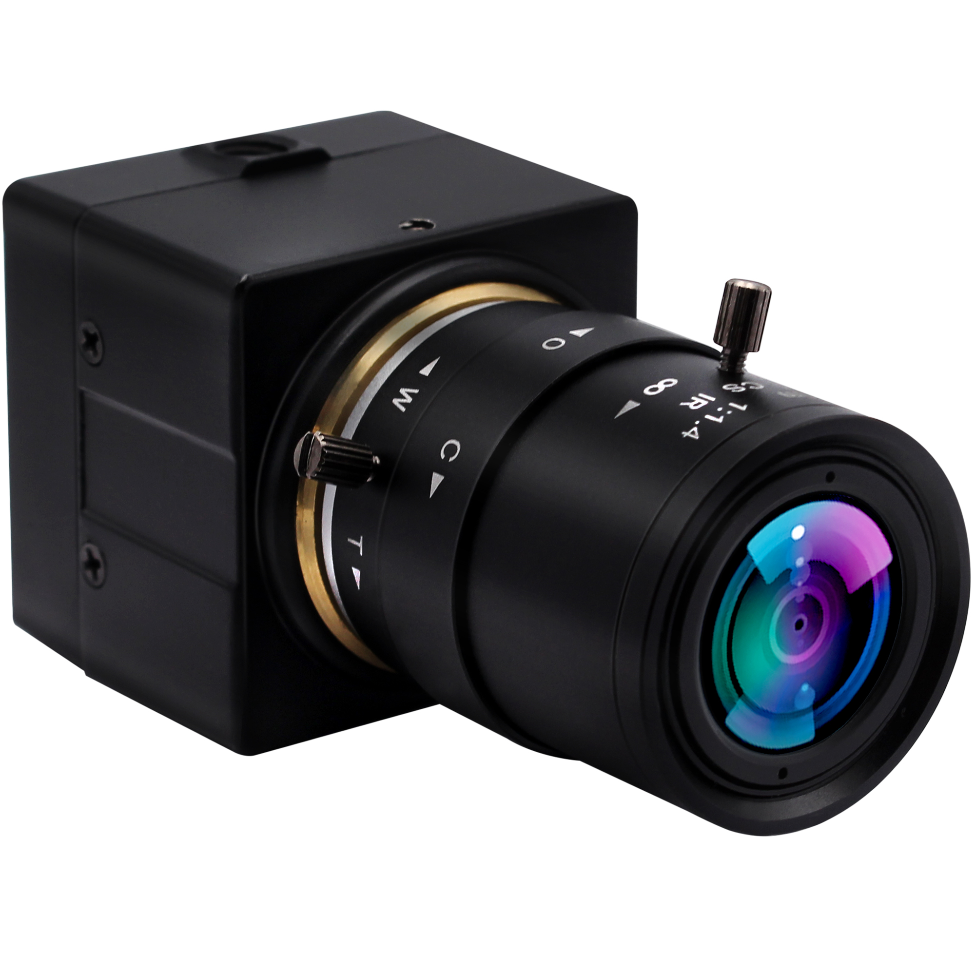 ELP Webcam 5MP Con Zoom USB 2,8-12mm – Sensore MI5100, Plug & Play Per PC, Linux, Android