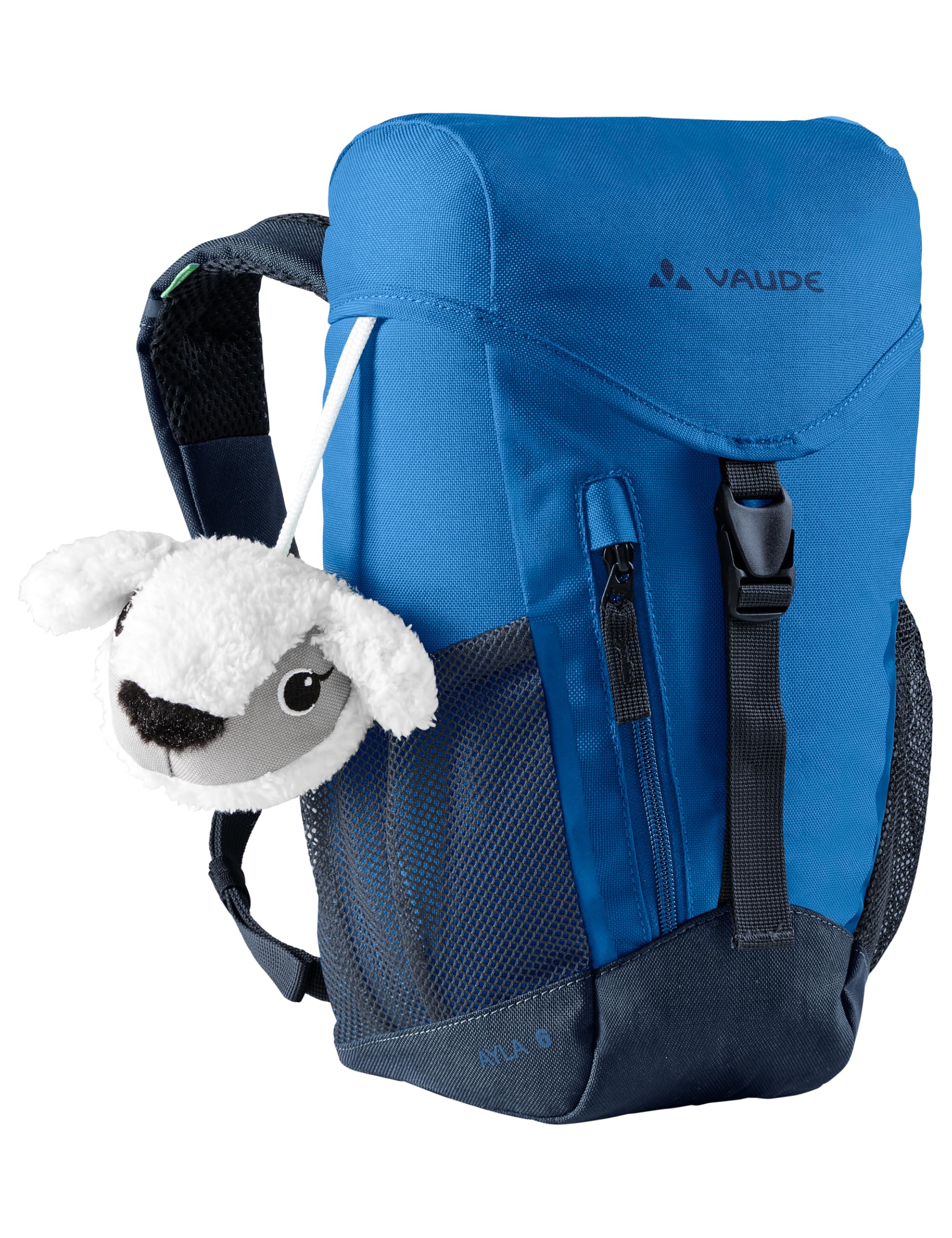 VAUDE Kinderrucksack Ayla Mädchen & Jungen, reflektierend – Blau | Kinderrucksack mit 6L Volumen – Kindergarten- und Wanderrucksack mit verstellbarem Tragesystem – gepolsterte Schulterträger