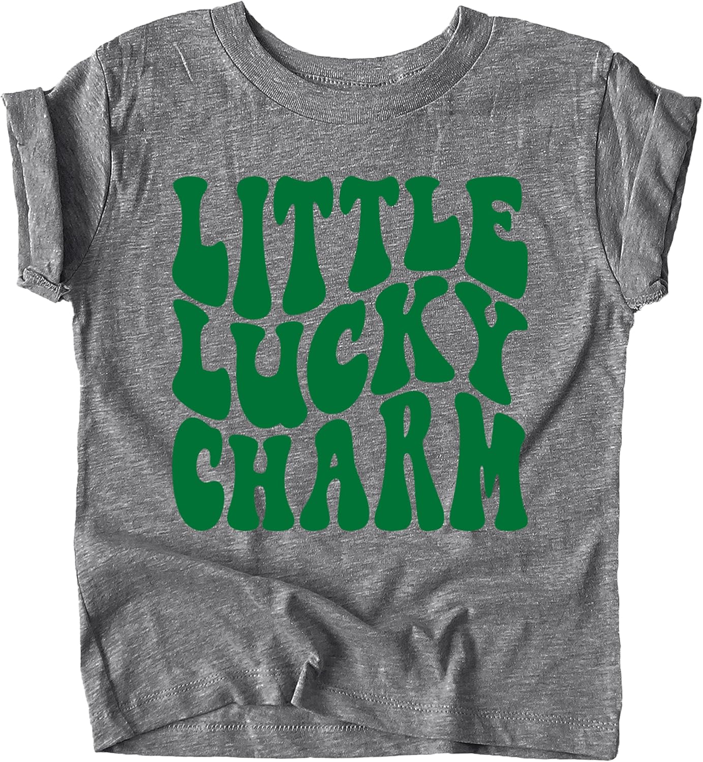 Olive Loves Apple Little Lucky Charm St. Patrick's Day Shirt and Bodysuit for Baby and Toddler Youth Boys and Girls Outfits