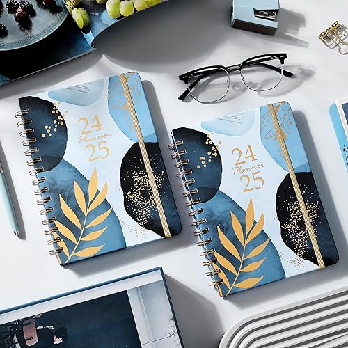 Miniatura 2 de Agenda 2024-2025  Agenda académica 2024-2025, julio 2024  junio 2025, 6.4 x 8.5 pulgadas, planificador semanal y mensual, tapa dura con bolsillo