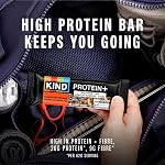 Barres PROTEIN+ KIND, Cacahuètes & Chocolat Noir, 62 g, 4 unités