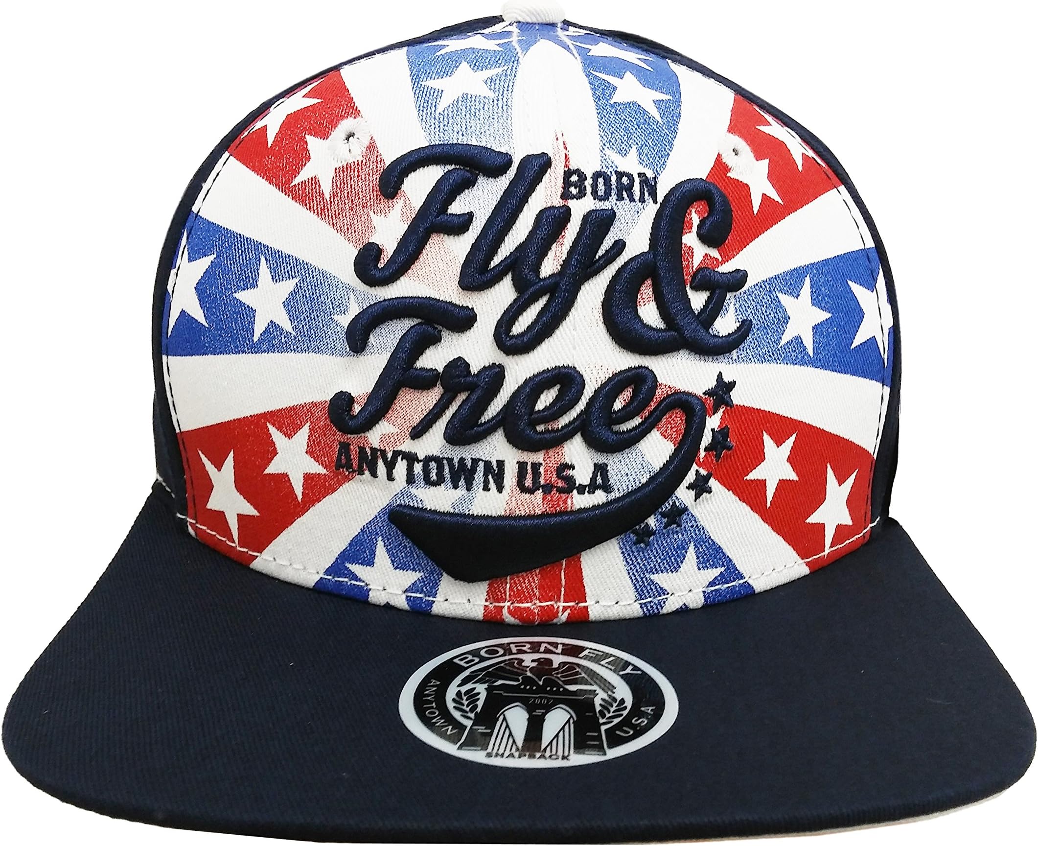 Born Fly Emirates Snapback (ALL, Navy)