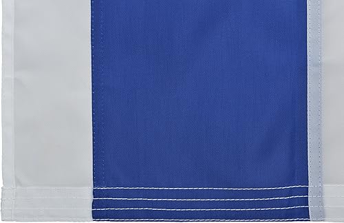 Miniatura 4 de Green Grove Products Bandera de Israel de 3 x 5 pies 210D Nylon Premium al aire libre bordado bandera israelí