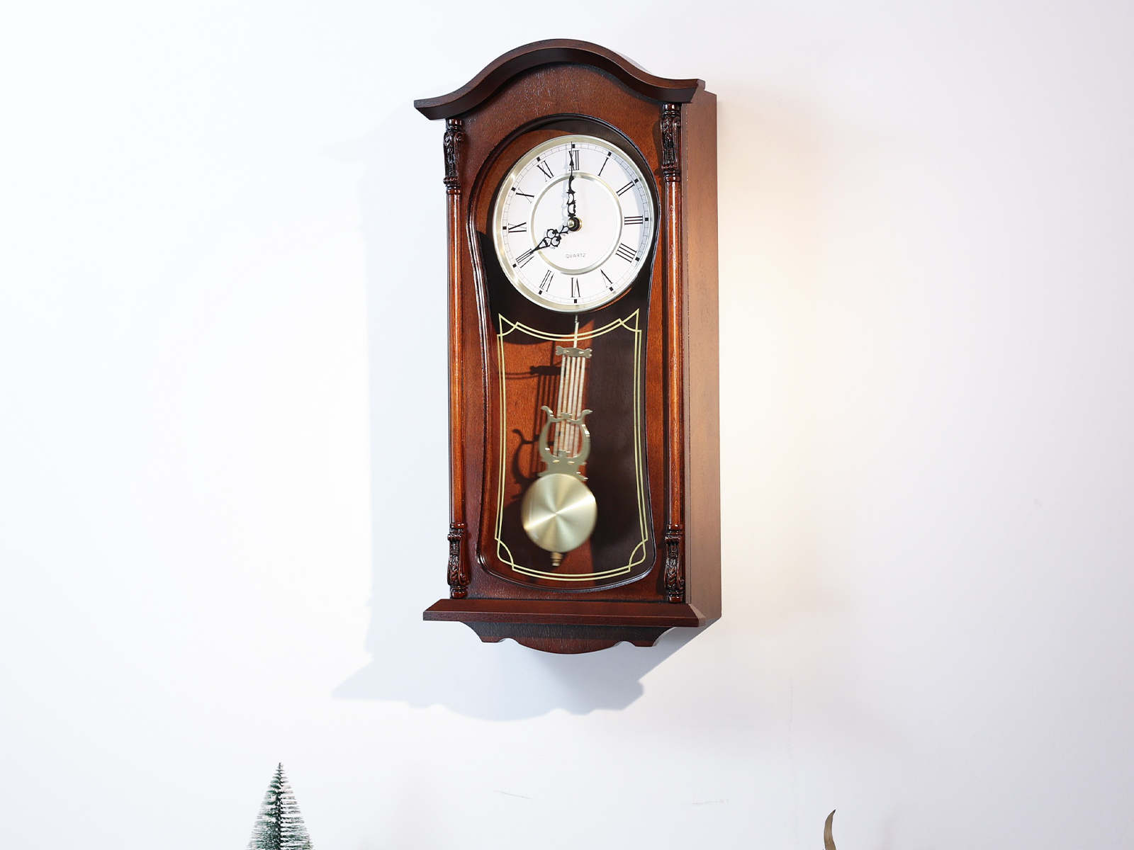 Amazon.com: AYRELY® 22IN Grandfather Vintage Wall Clock with