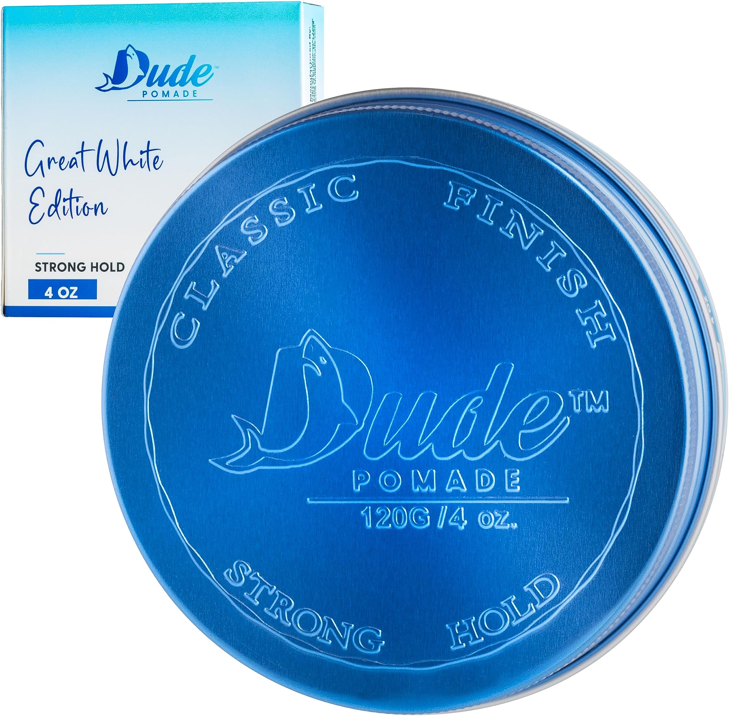 Matte Hair Pomade for Men, Strong Hold, Water-Based, Flake-Free, All-Day Matte Finish for Quiffs, Pompadours & Textured Styles, 4 oz