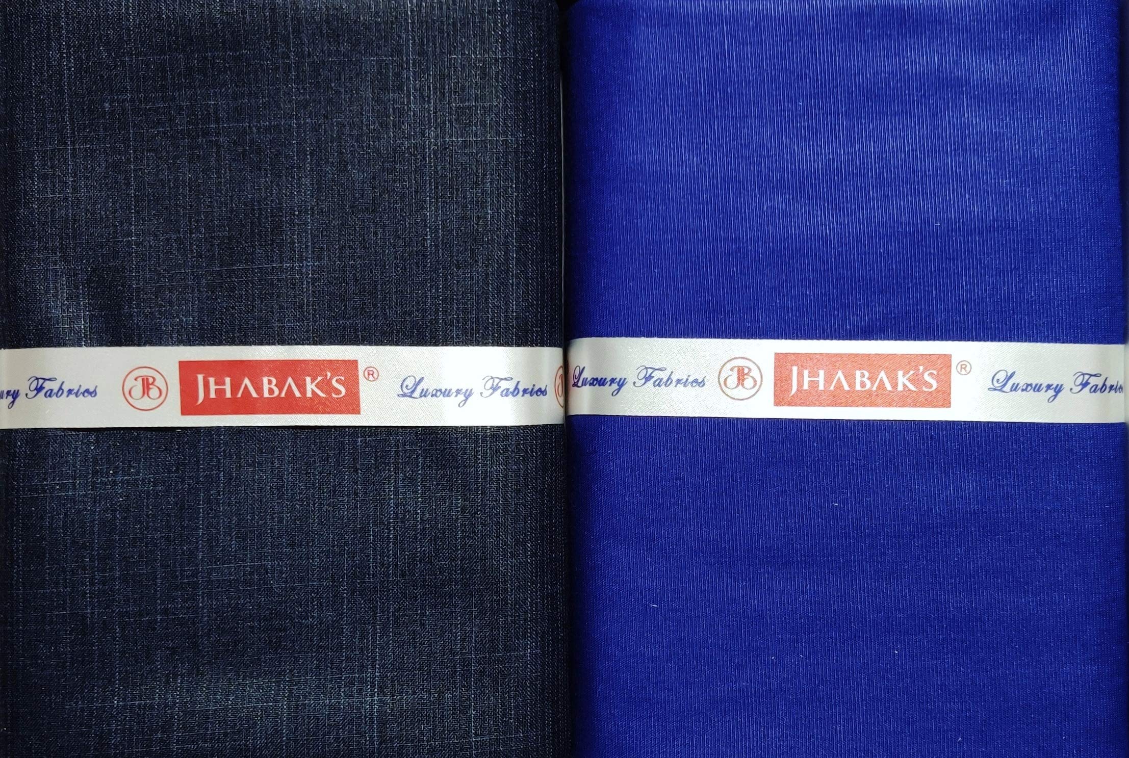Shirt and Trouser Fabric - Cotton Blend Material - 2.25 Meter Shirt Cloth - 1.20 Meter Pant Piece for Men (Green)-image-10