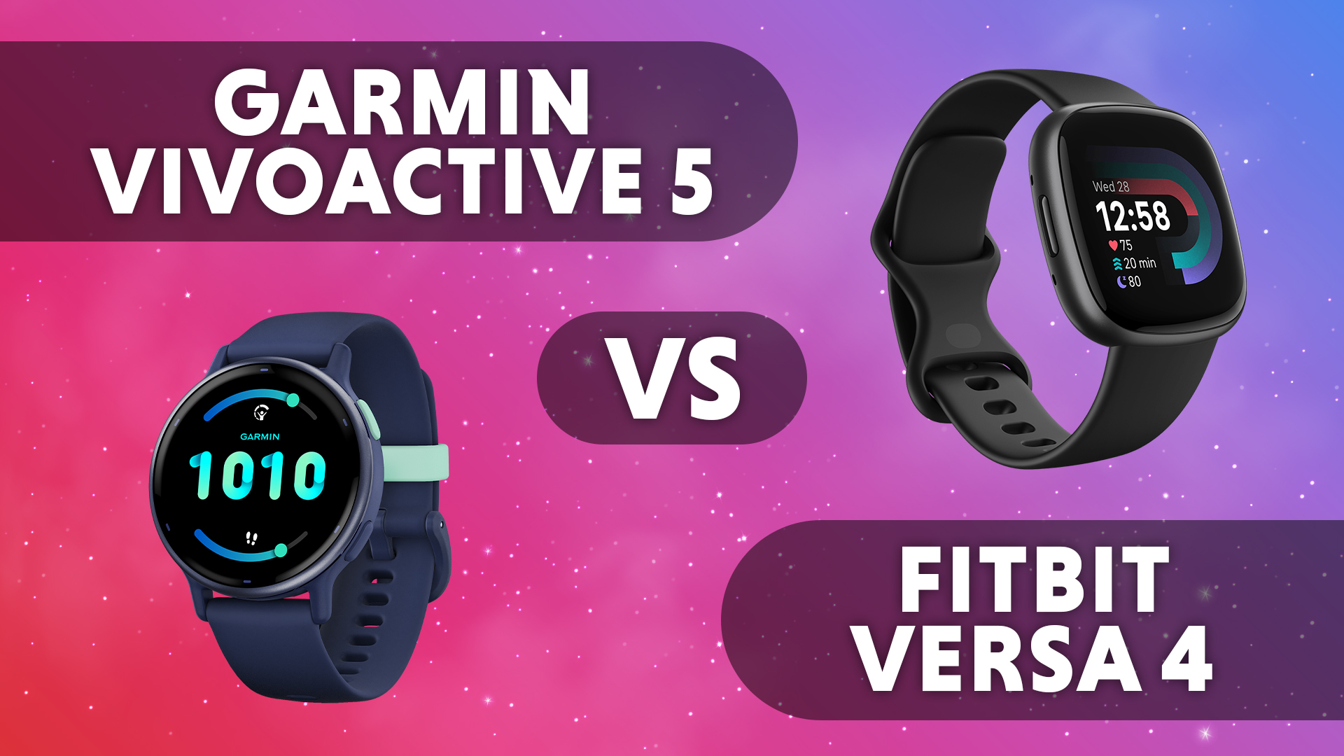 Garmin Venu Sq Vs Fitbit Versa Smartwatch Comparison Garmin